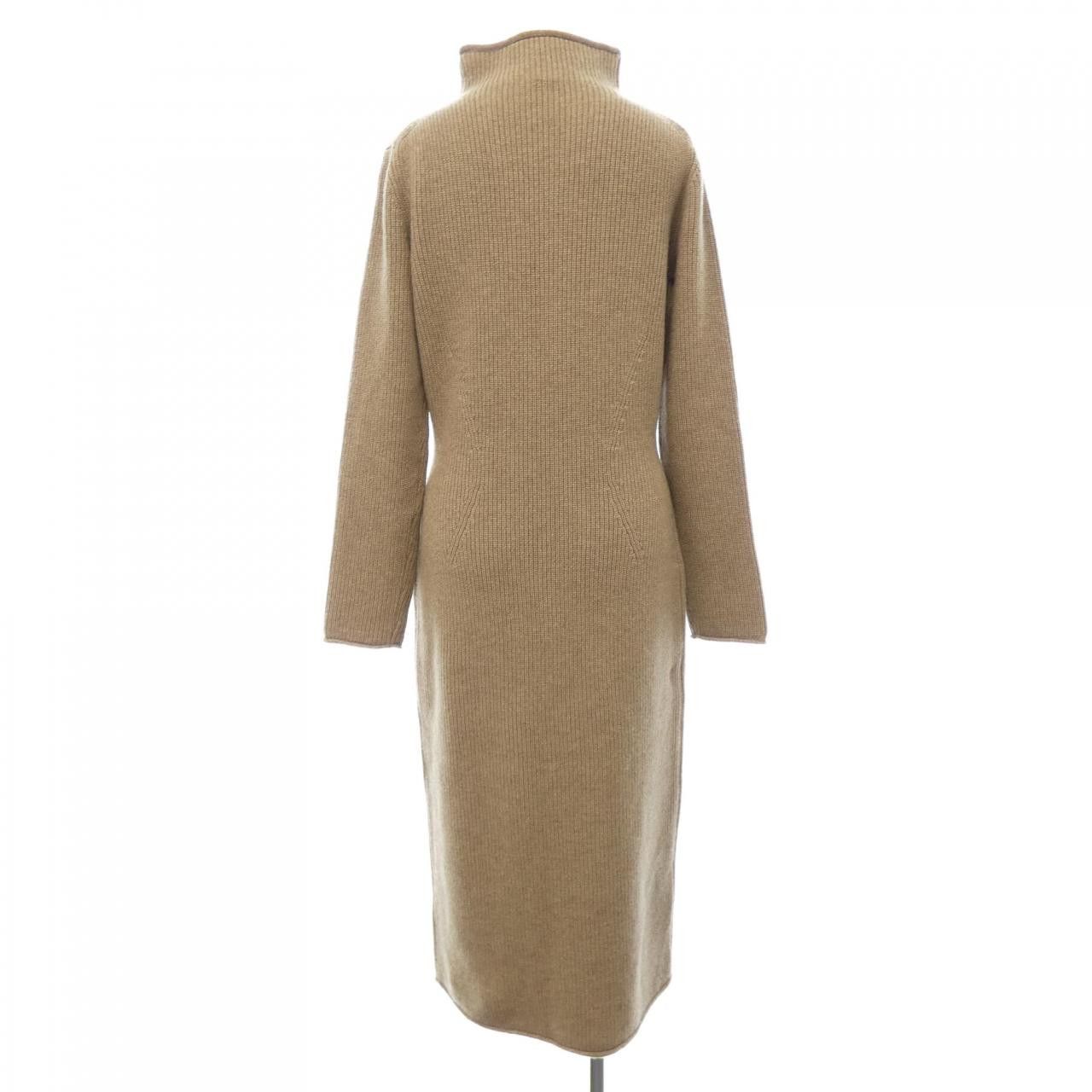 Hermes Hermes Hermès Dress Cashmere Dress40 Textile Dresses DUTY FREE for USA Size ONE SIZE - 2 Thumbnail