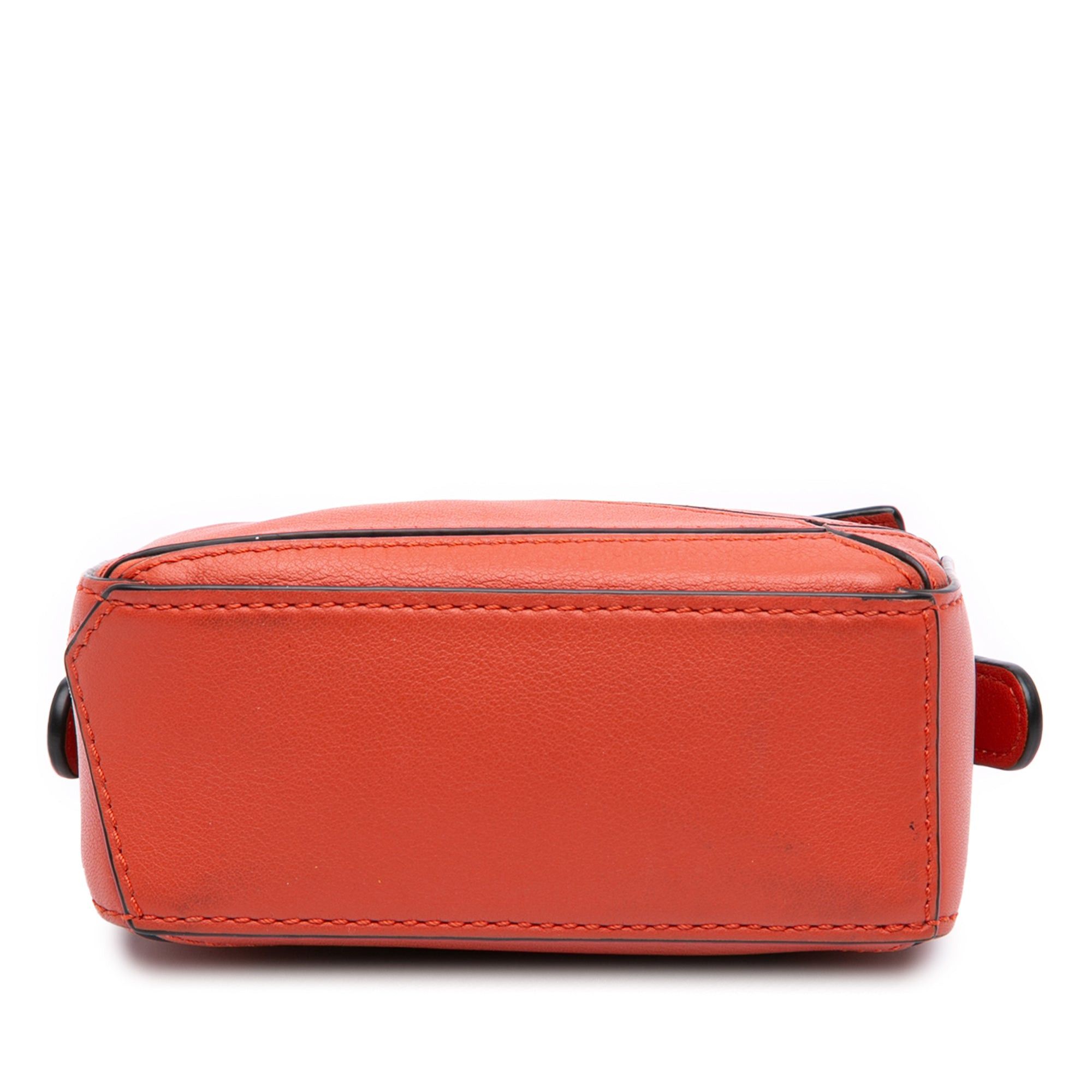 Nano Calfskin Puzzle Satchel