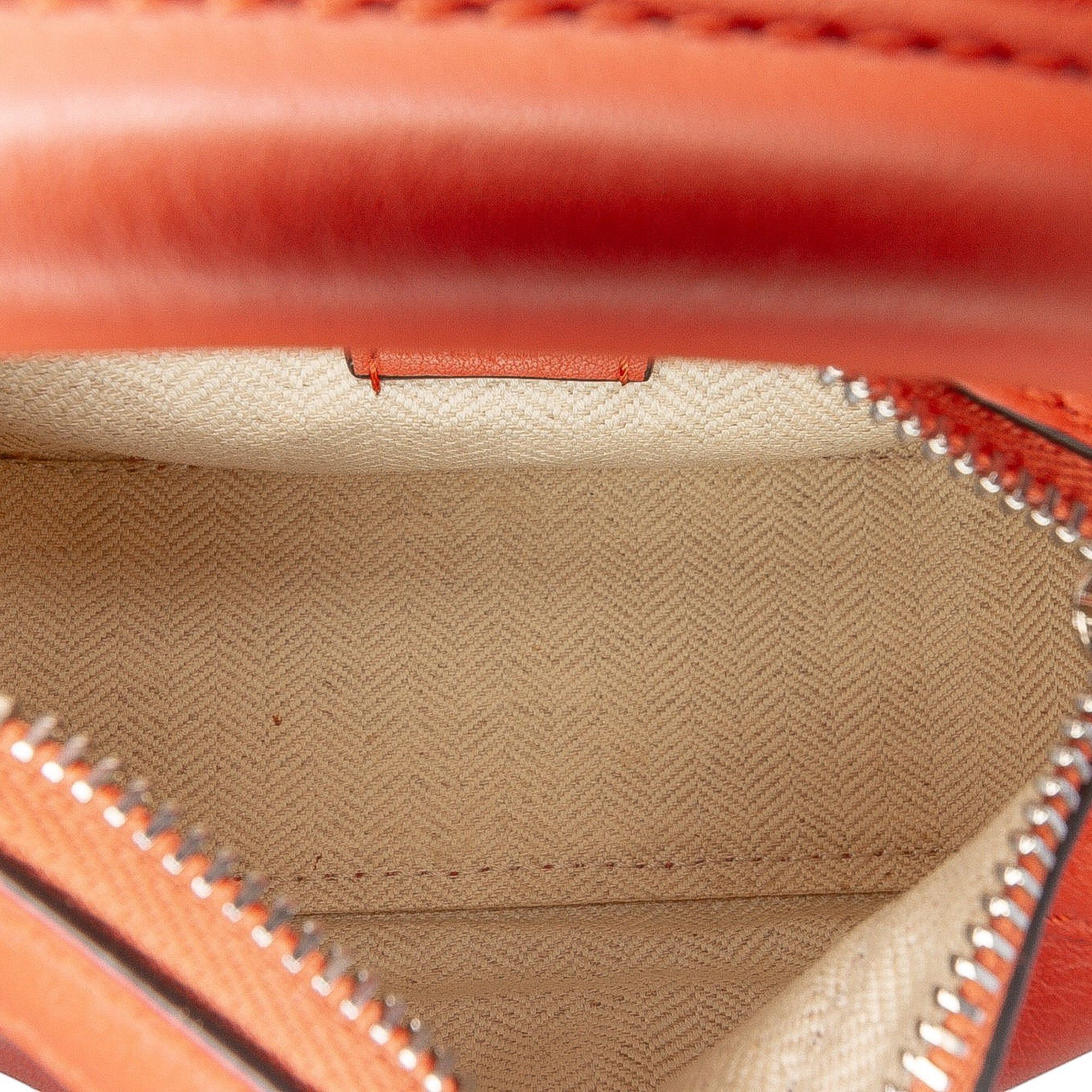 Nano Calfskin Puzzle Satchel