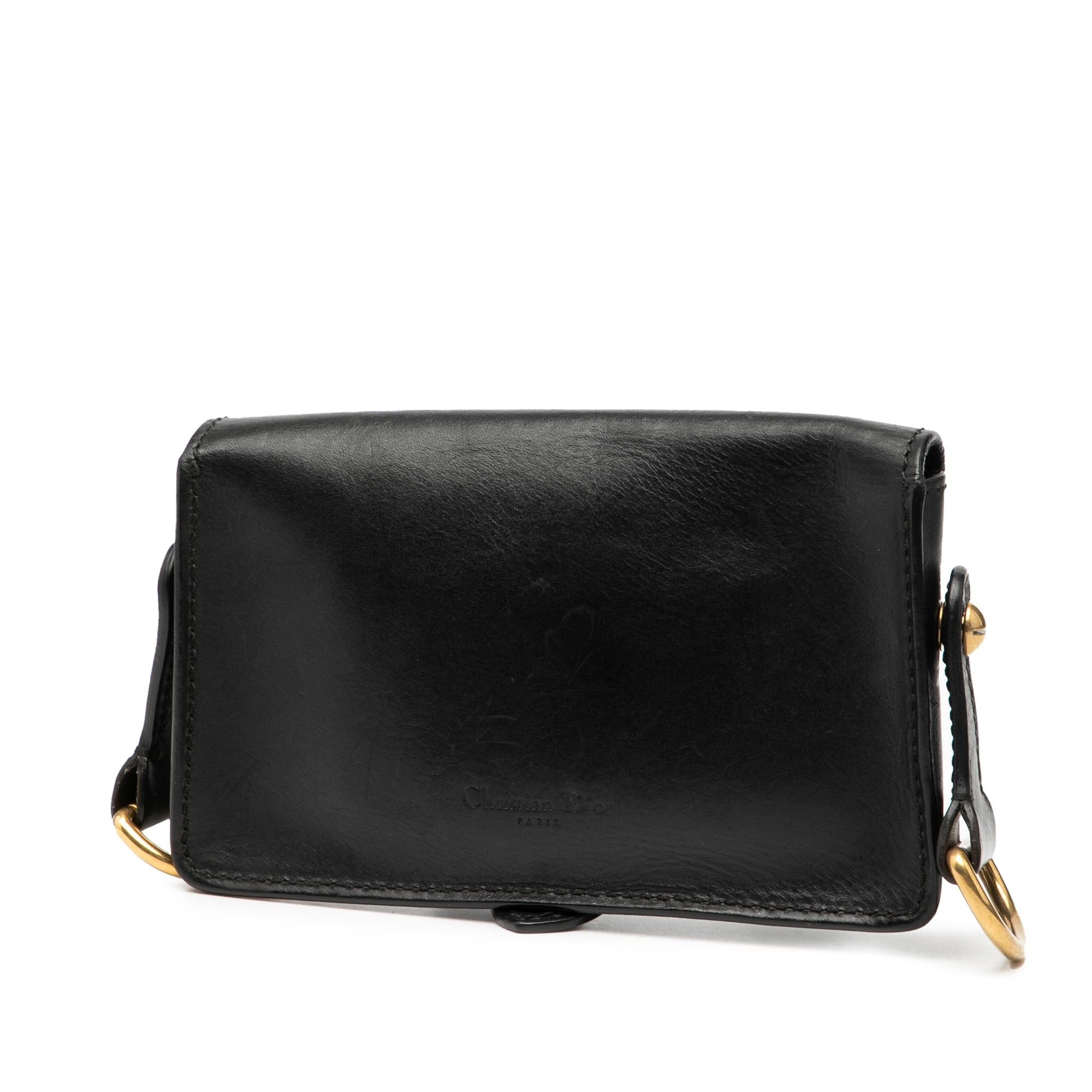 Dior Mini Leather D Bee Saddle Bag Size ONE SIZE - 2 Thumbnail