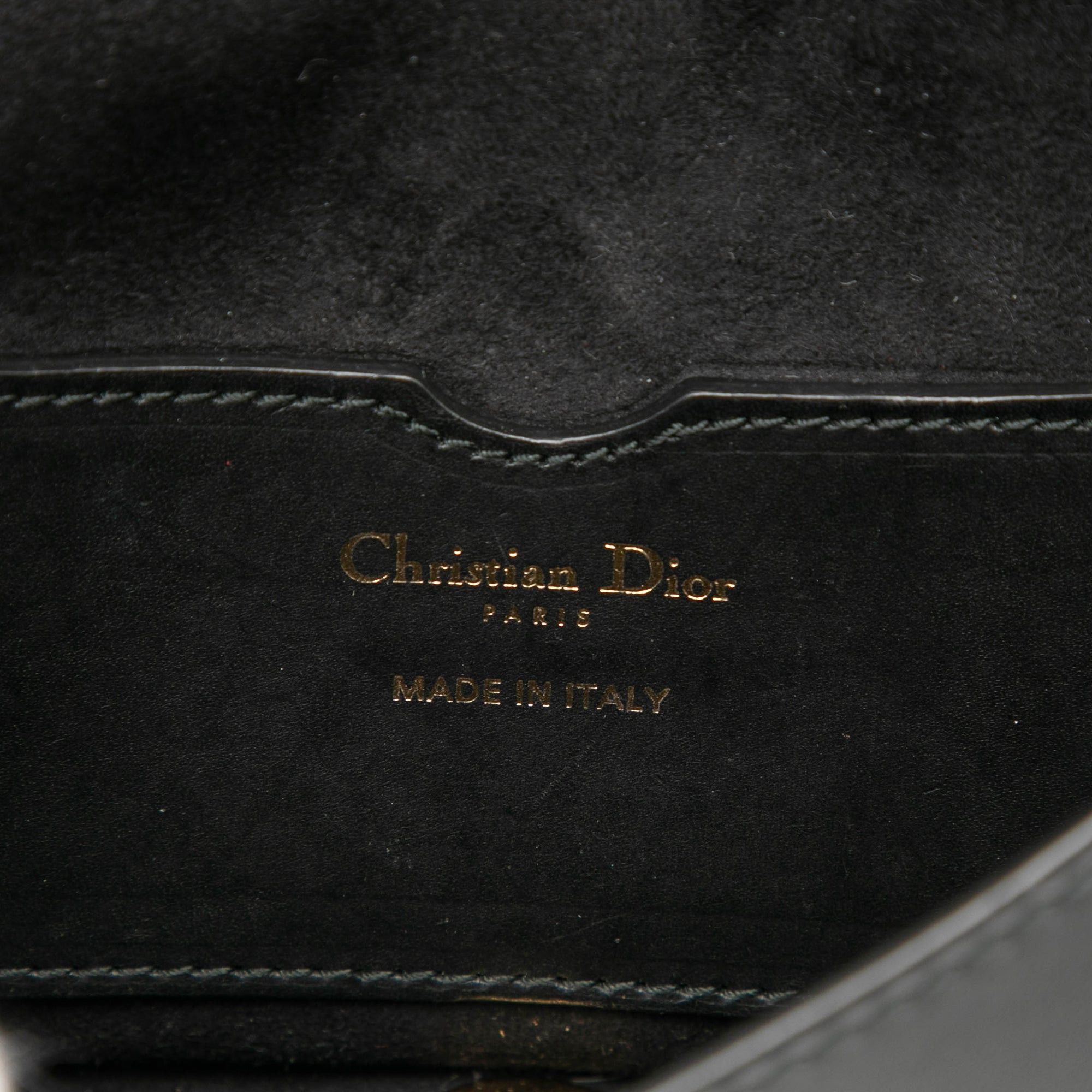 Dior Mini Leather D Bee Saddle Bag Size ONE SIZE - 5 Thumbnail