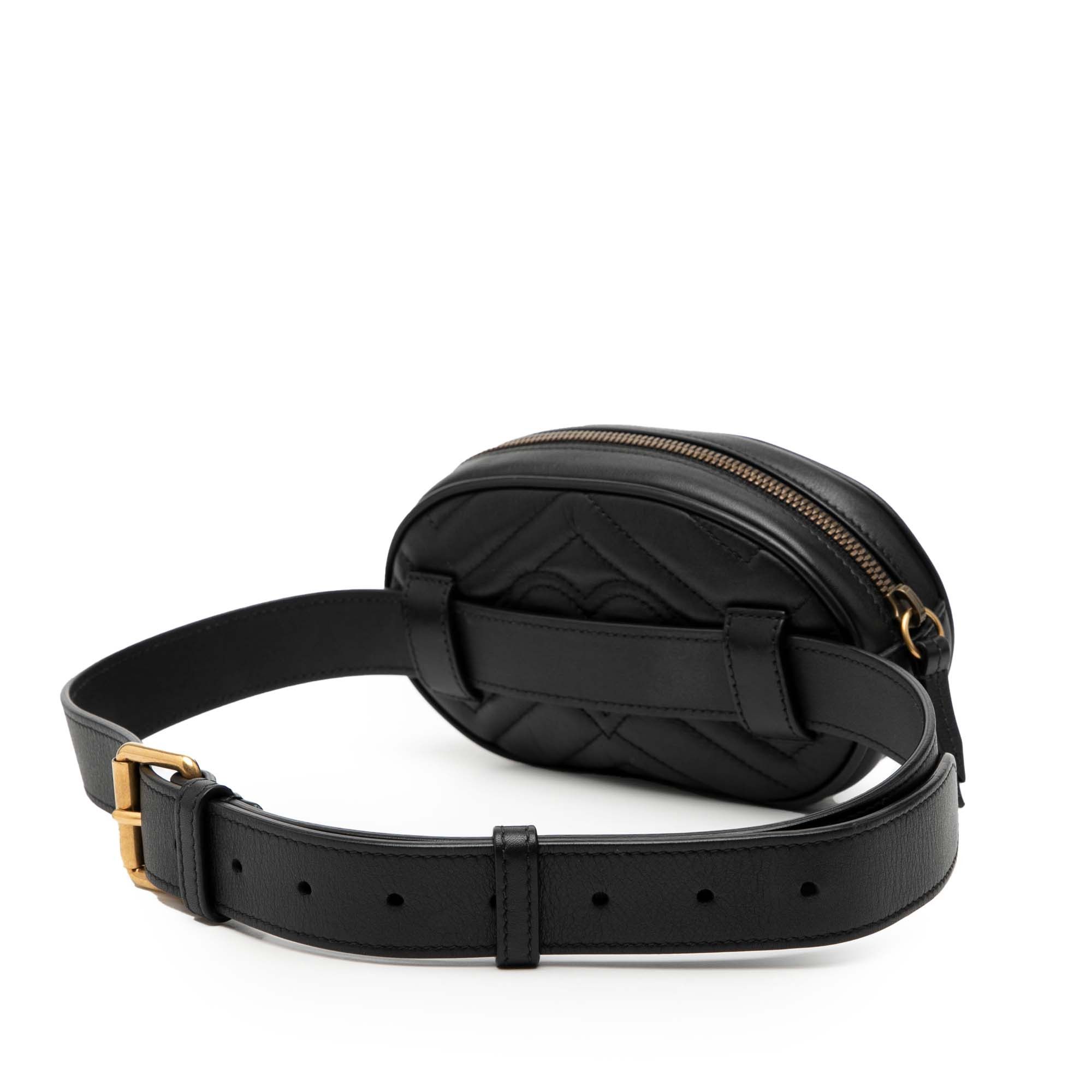 Gucci GG Marmont Matelasse Leather Belt Bag Size ONE SIZE - 2 Thumbnail