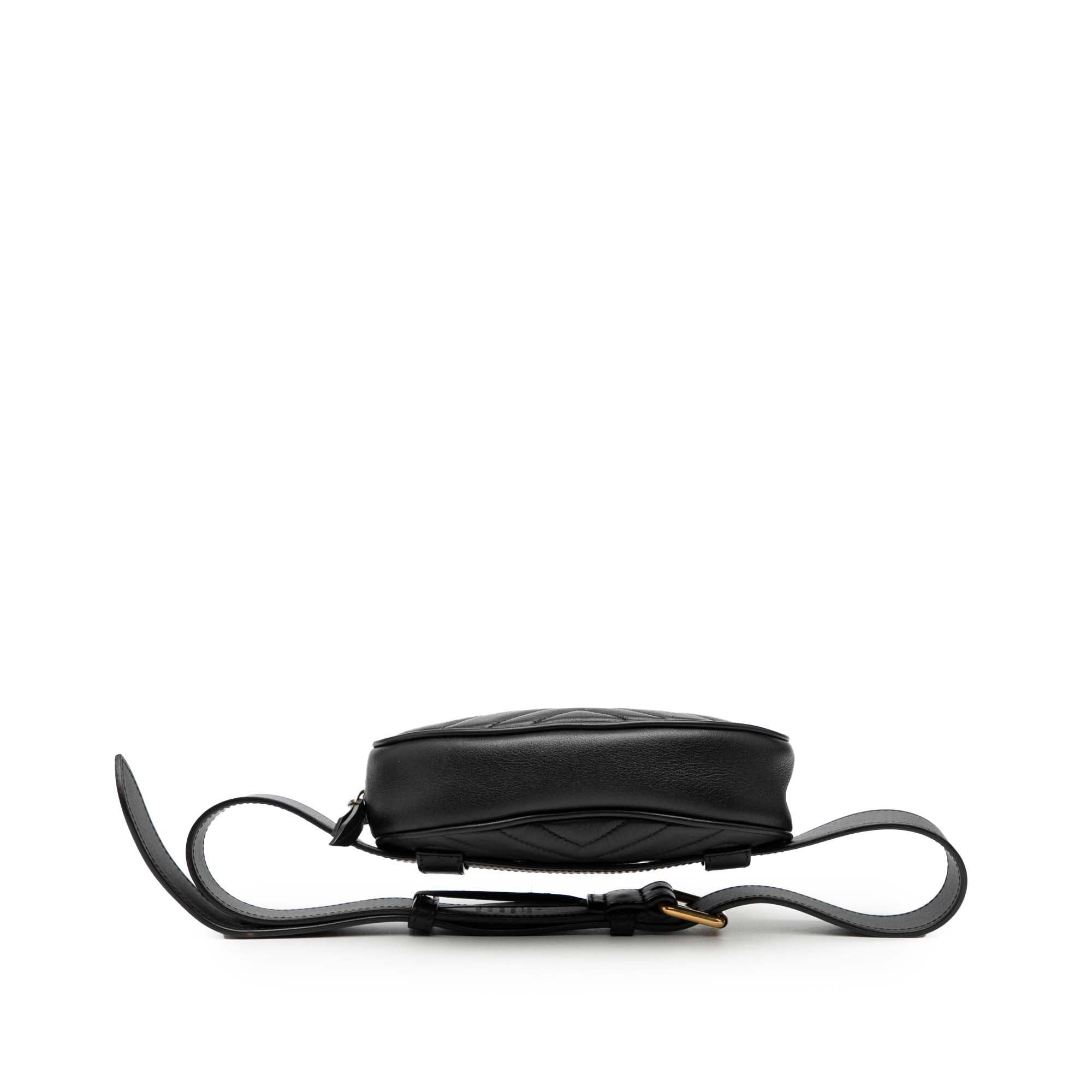 Gucci GG Marmont Matelasse Leather Belt Bag Size ONE SIZE - 3 Thumbnail