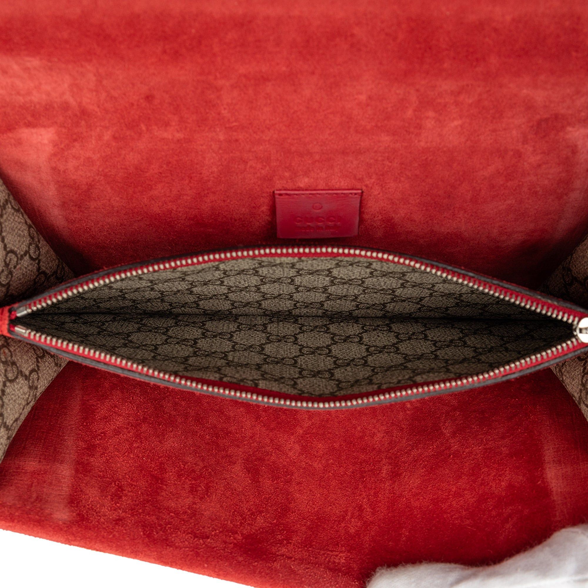 Gucci Medium GG Supreme Dionysus Shoulder Bag Size ONE SIZE - 4 Thumbnail