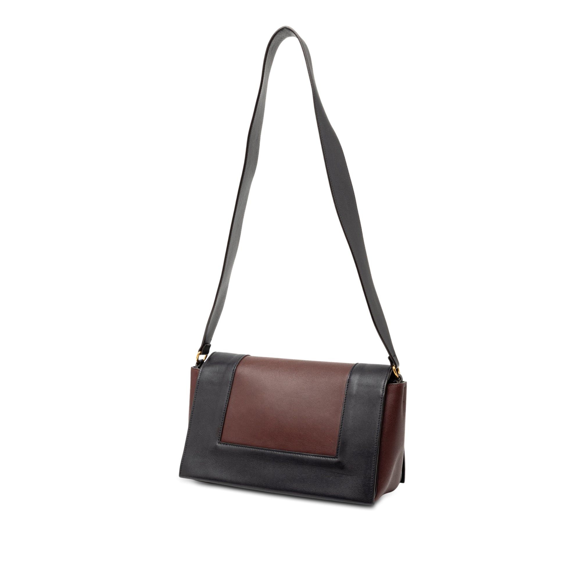Celine Medium Shiny Smooth Calfskin Frame Shoulder Bag Size ONE SIZE - 2 Thumbnail