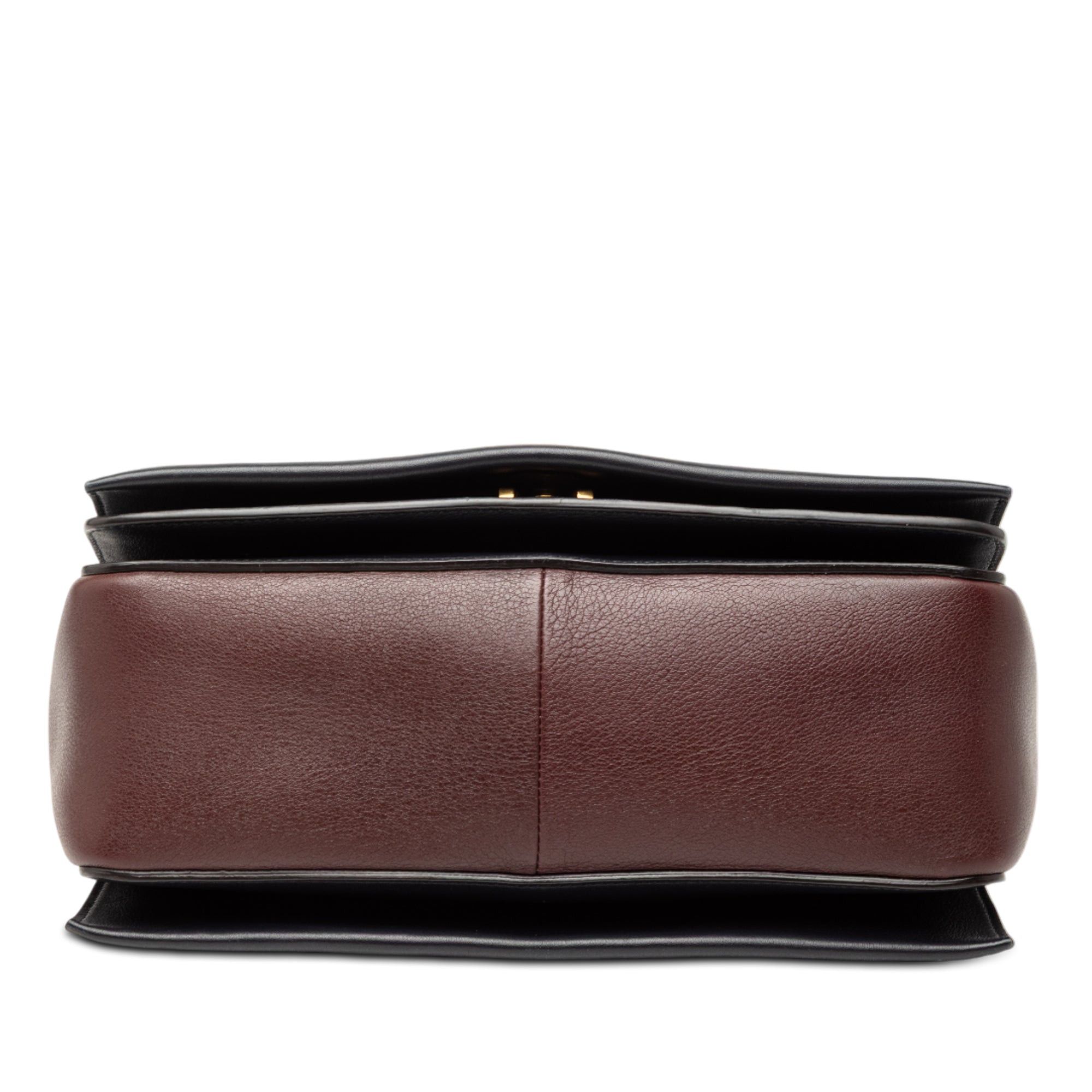 Celine Medium Shiny Smooth Calfskin Frame Shoulder Bag Size ONE SIZE - 3 Thumbnail