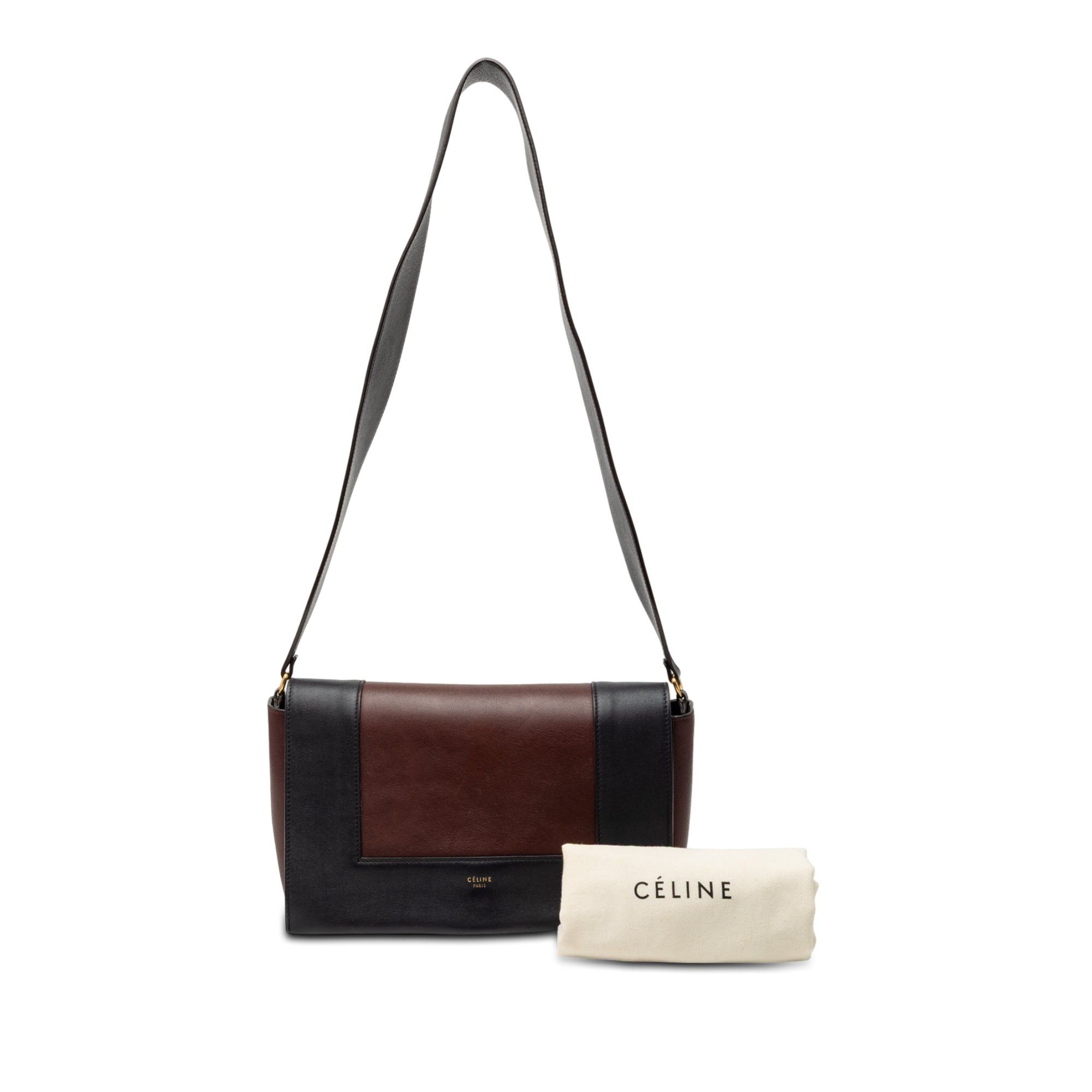 Celine Medium Shiny Smooth Calfskin Frame Shoulder Bag Size ONE SIZE - 7 Thumbnail