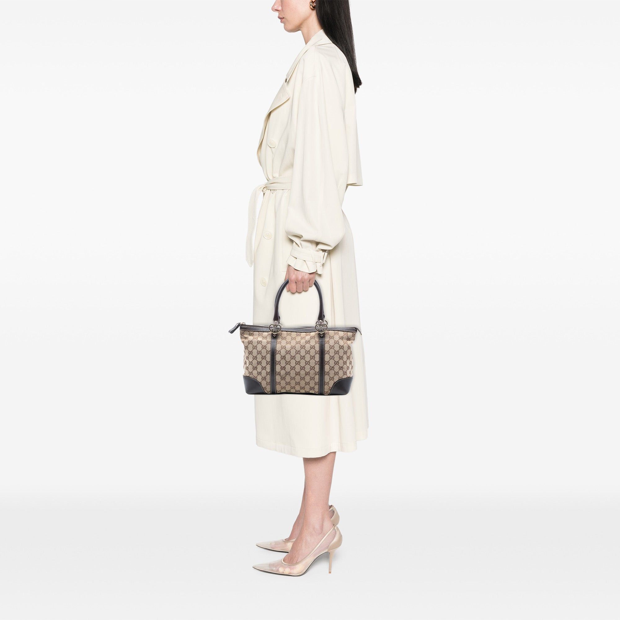 Gucci GG Canvas Lovely Tote Size ONE SIZE - 7 Thumbnail