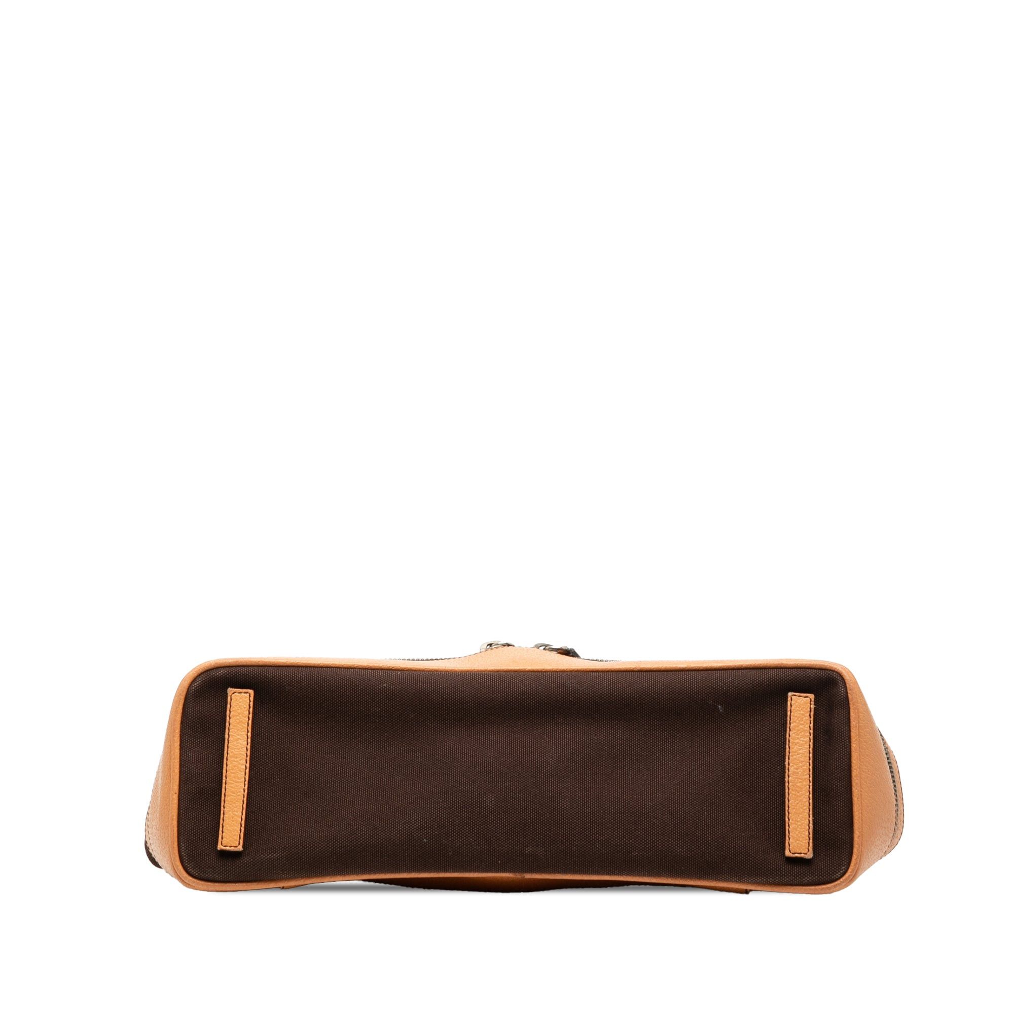 Prada Canvas Canapa Cerniera Frame Doctor Bag Size ONE SIZE - 3 Thumbnail