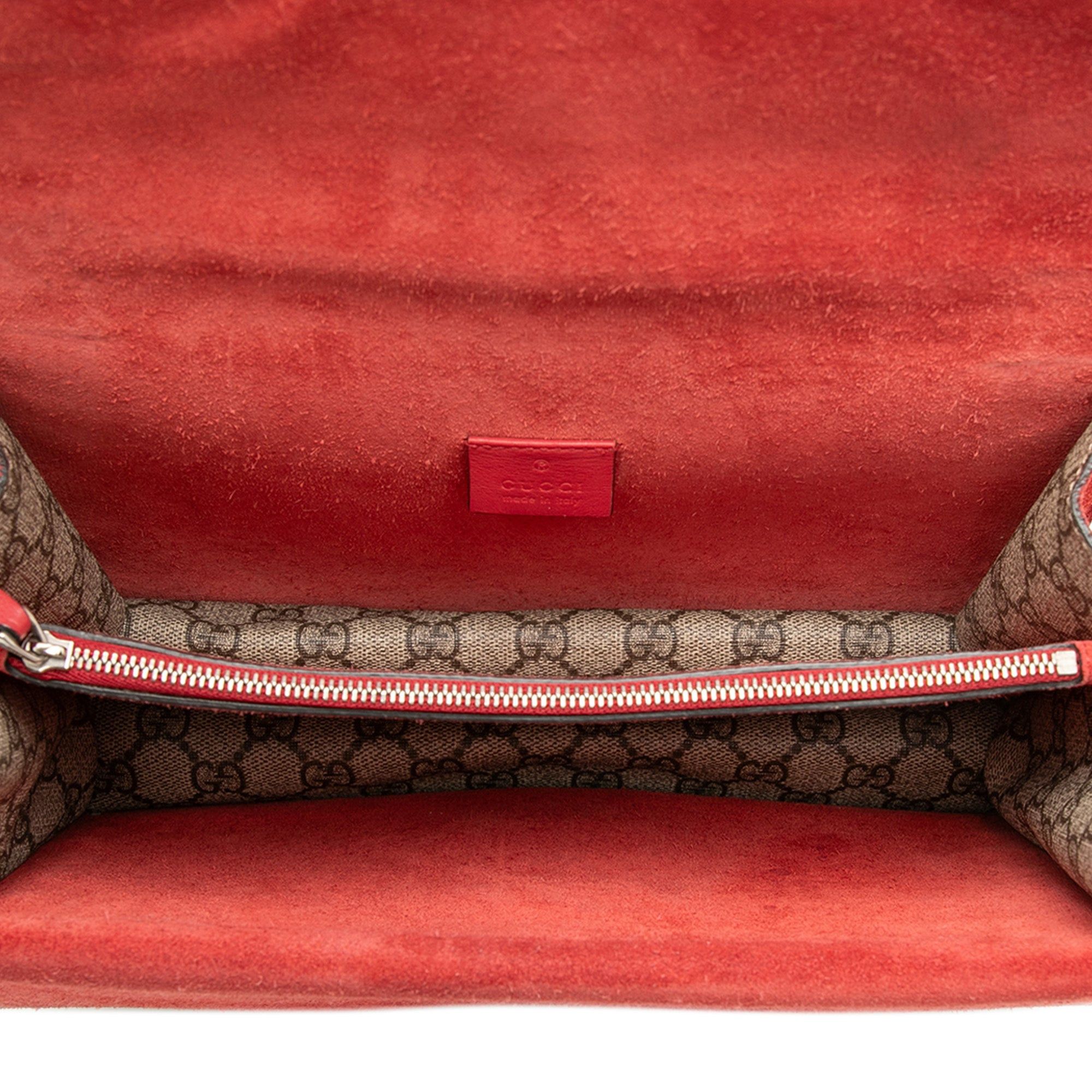 Gucci Medium GG Supreme Dionysus Shoulder Bag Size ONE SIZE - 4 Thumbnail