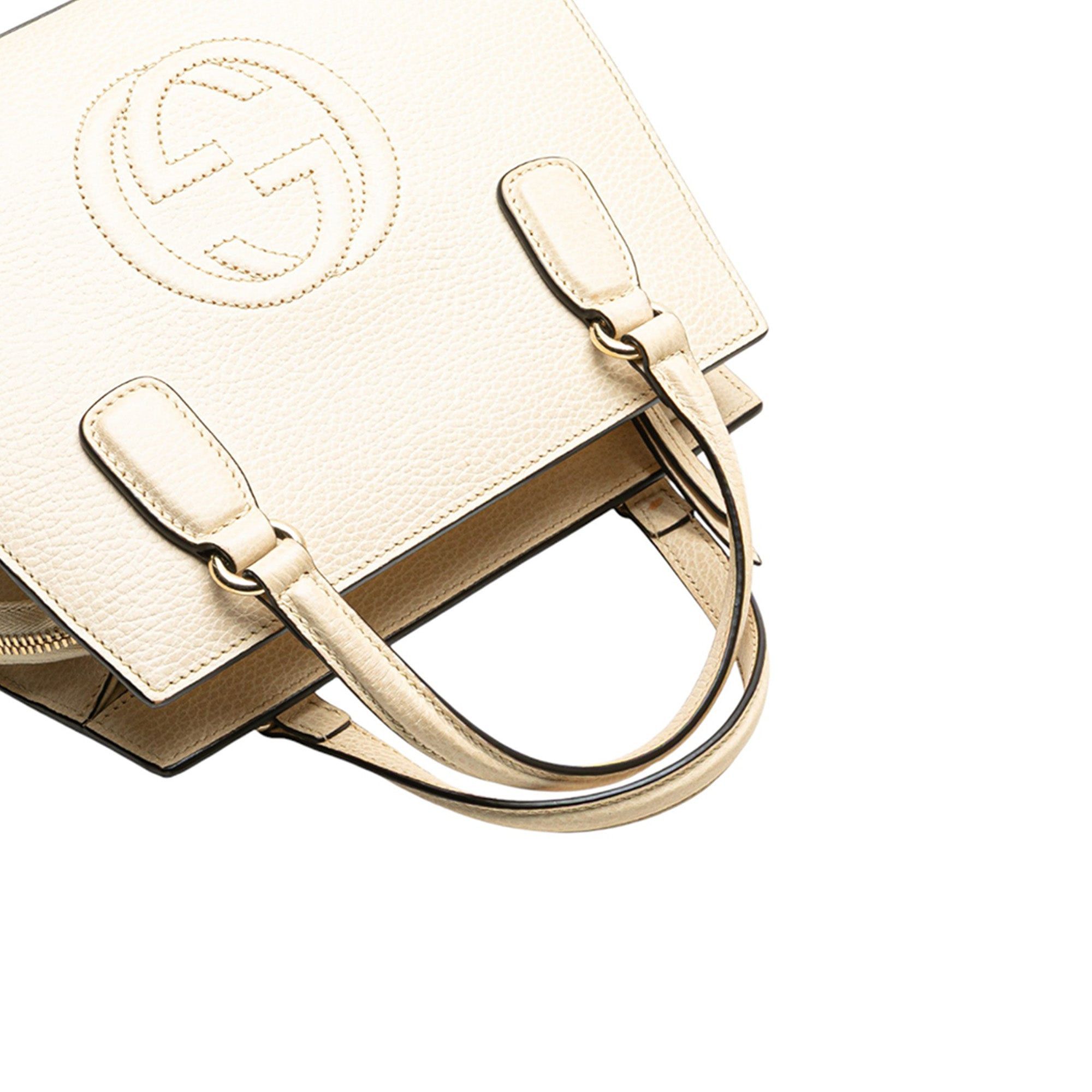 Gucci Medium Dollar Calf Soho Top Handle Convertible Tote Size ONE SIZE - 10 Thumbnail