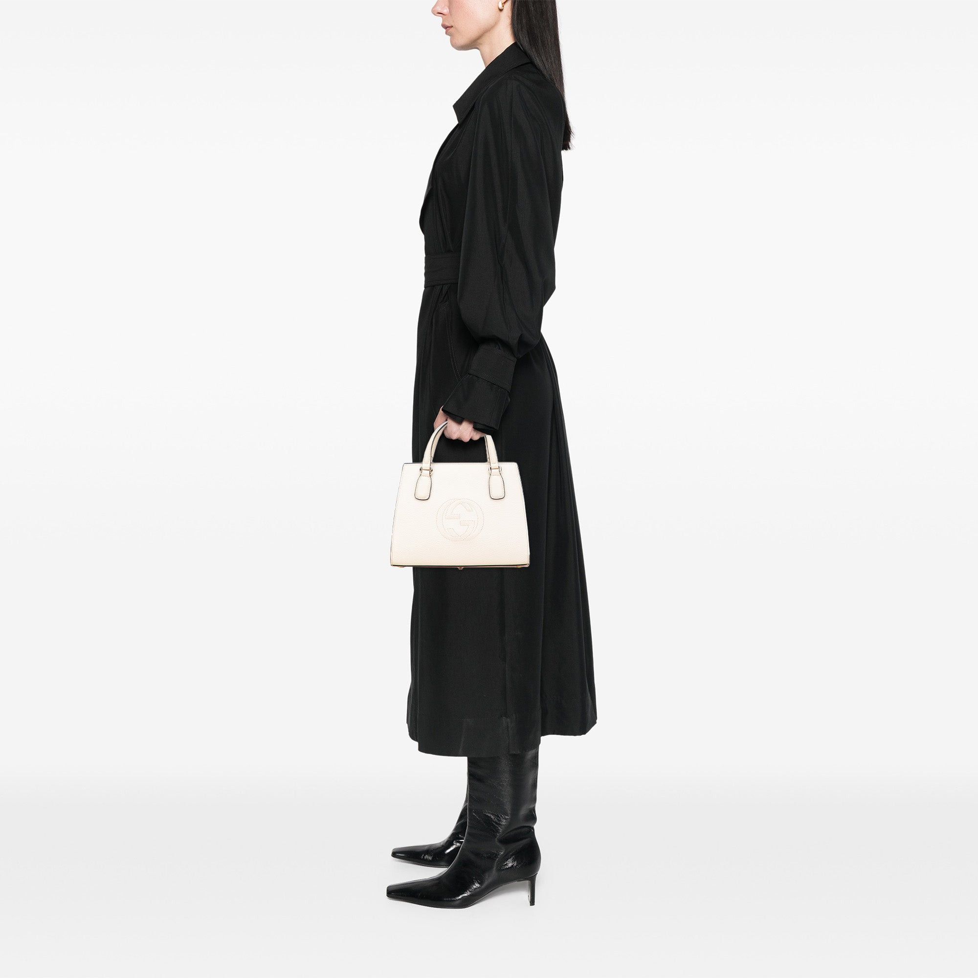 Gucci Medium Dollar Calf Soho Top Handle Convertible Tote Size ONE SIZE - 11 Thumbnail