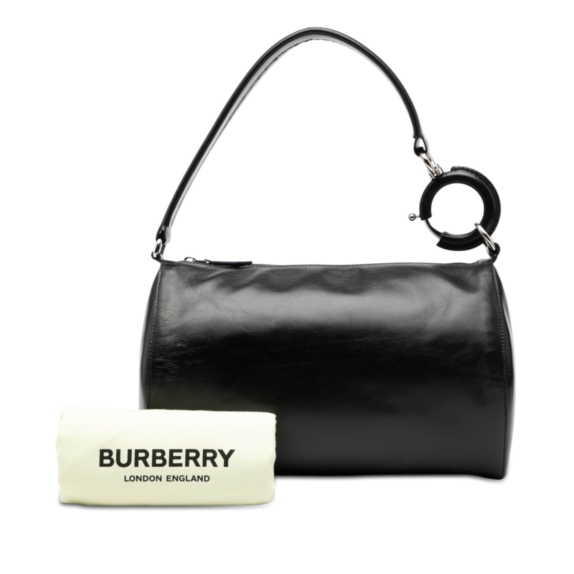 Burberry Leather Rhombi Shoulder Bag Size ONE SIZE - 8 Thumbnail