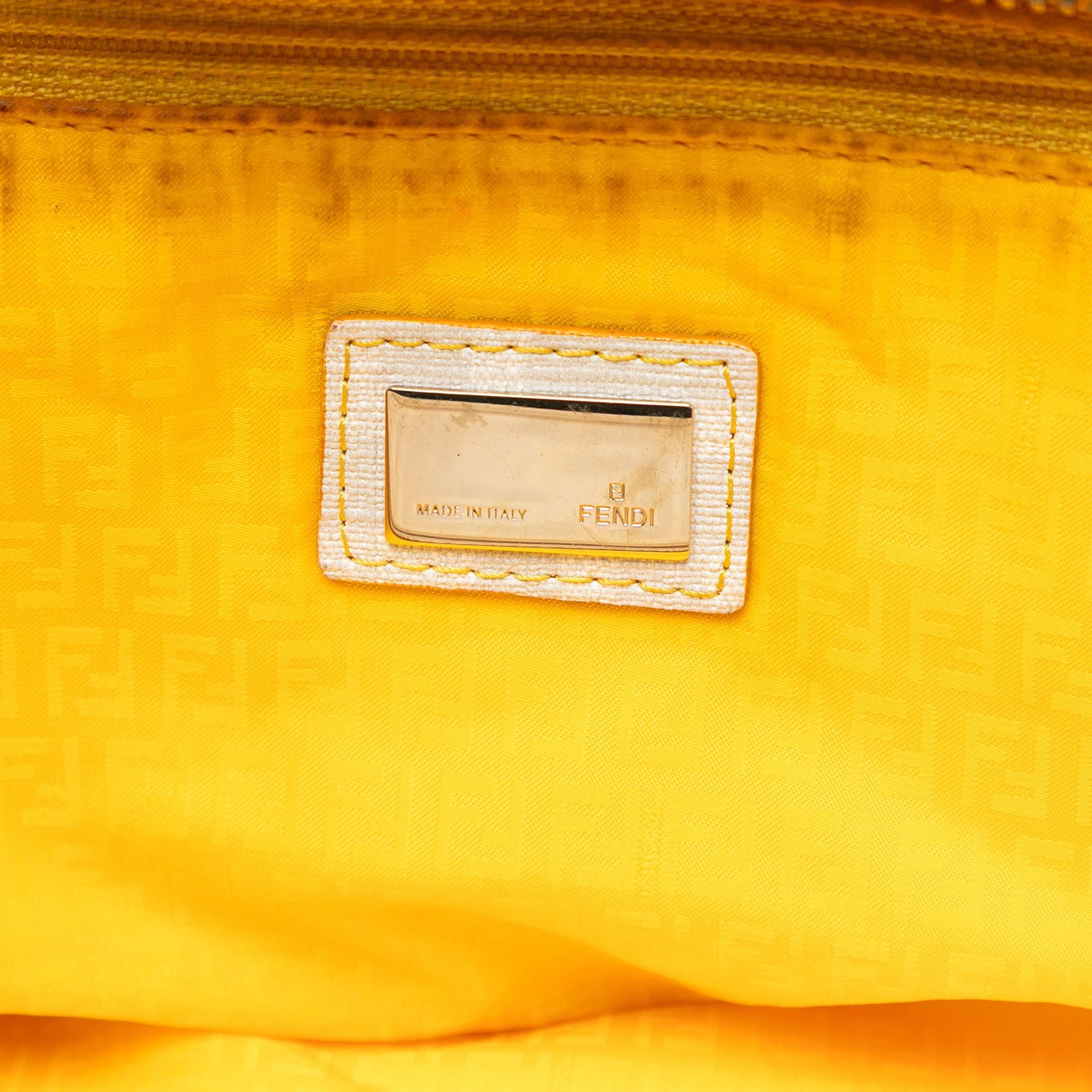 Fendi Medium Zucca Spalmati Roll Tote Size ONE SIZE - 6 Thumbnail