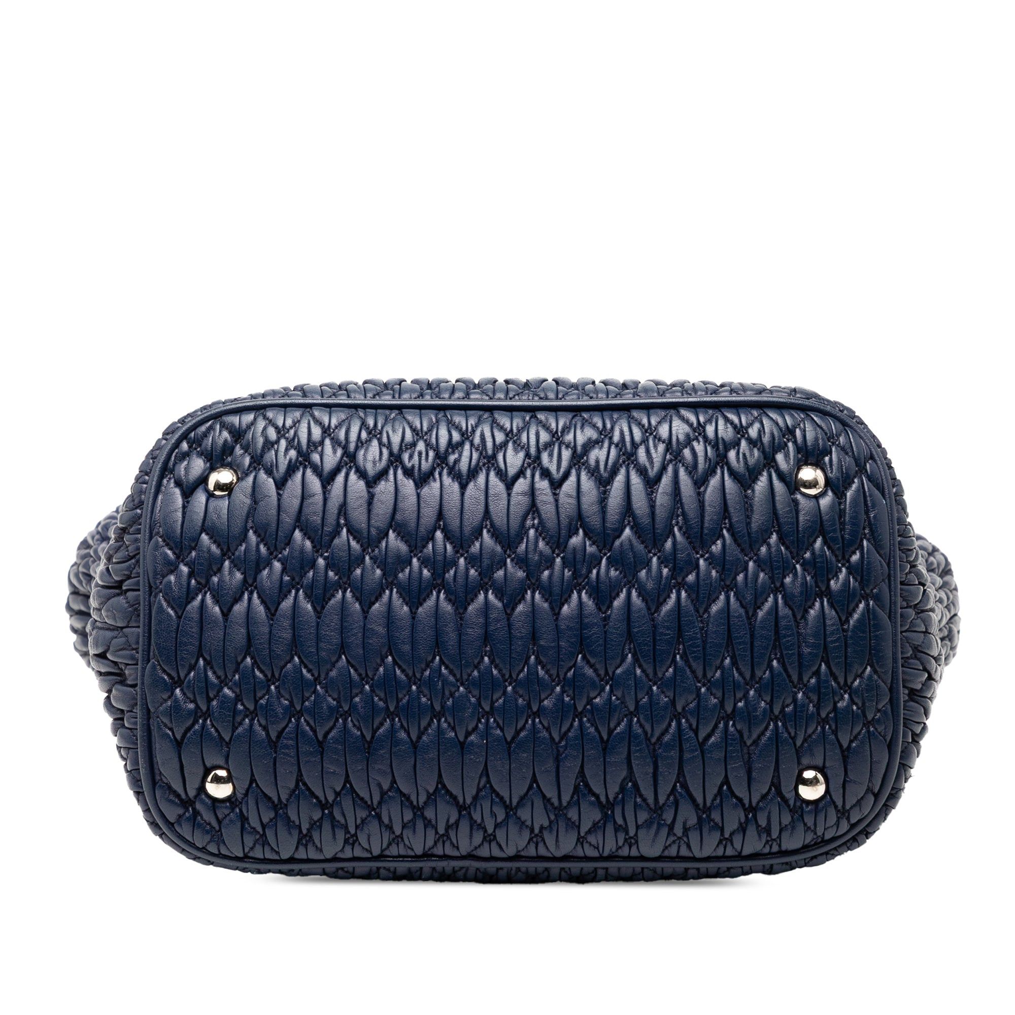Miu Miu Matelasse Nappa Crystal Satchel Size ONE SIZE - 3 Thumbnail