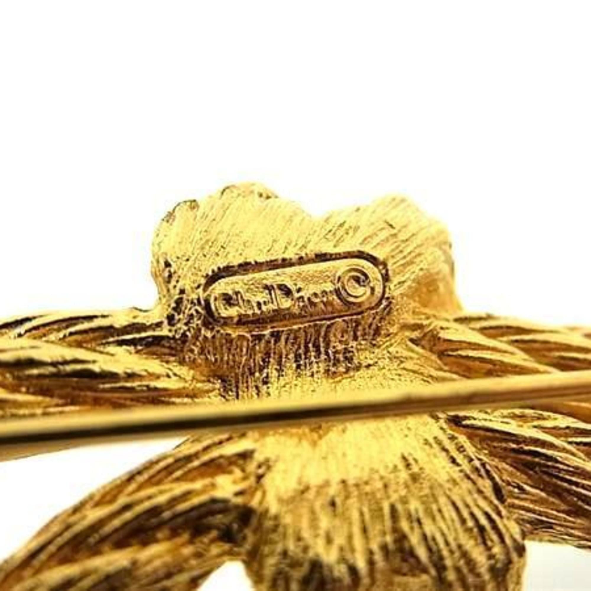 Dior Christian Dior Brooch with Rope Motif in Gold Metal for Women Size ONE SIZE - 2 Thumbnail