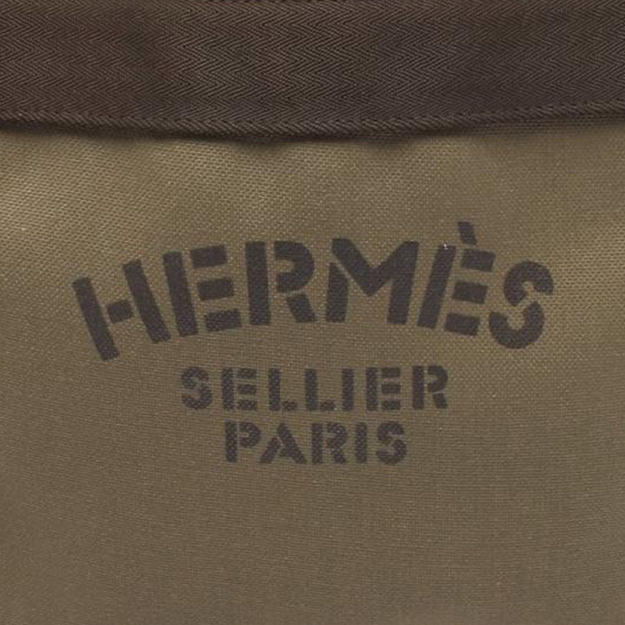 Hermes Toile Sac de Pansage Grooming Bag Size ONE SIZE - 6 Thumbnail