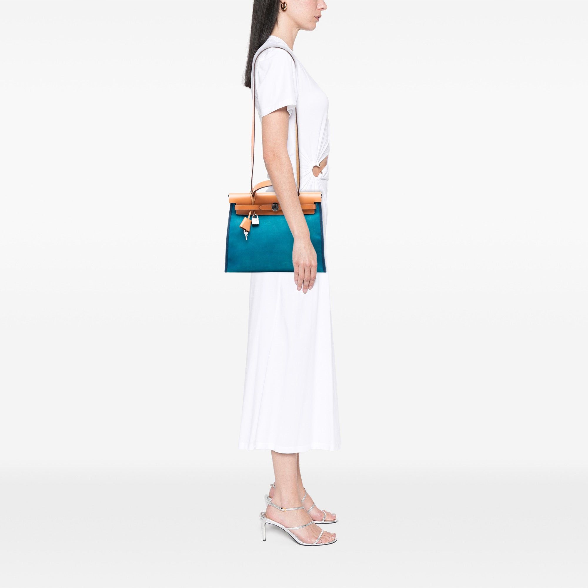 Hermes Toile Herbag Zip 31 Size ONE SIZE - 7 Thumbnail
