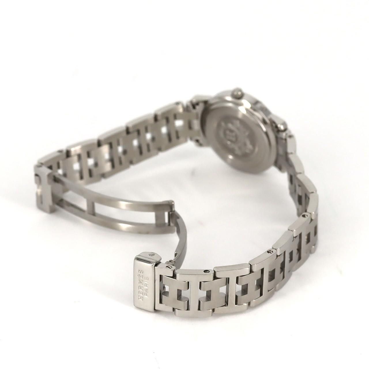 Hermes Hermes Hermès Clipper CL4.210 Stainless Steel Metal Quartz CL4.210 DUTY FREE for USA Size ONE SIZE - 9 Thumbnail
