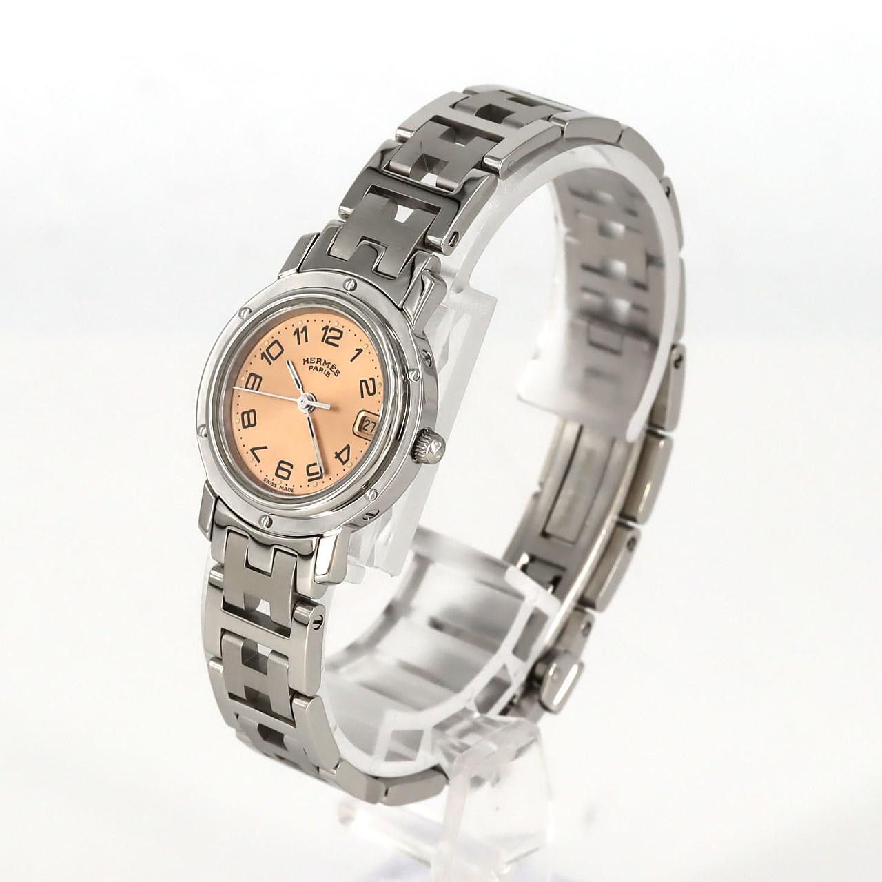Hermes Hermes Hermès Clipper CL4.210 Stainless Steel Metal Quartz CL4.210 DUTY FREE for USA Size ONE SIZE - 2 Thumbnail