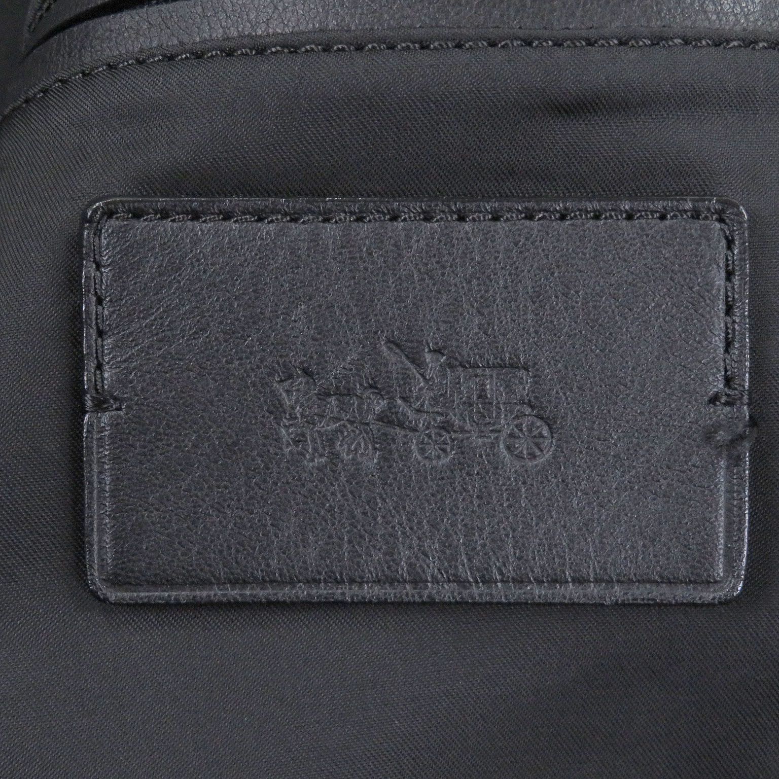 Coach Coach COACH Cowhide Leather Jacket Leather Outerwear DUTY FREE for USA Size ONE SIZE - 6 Thumbnail