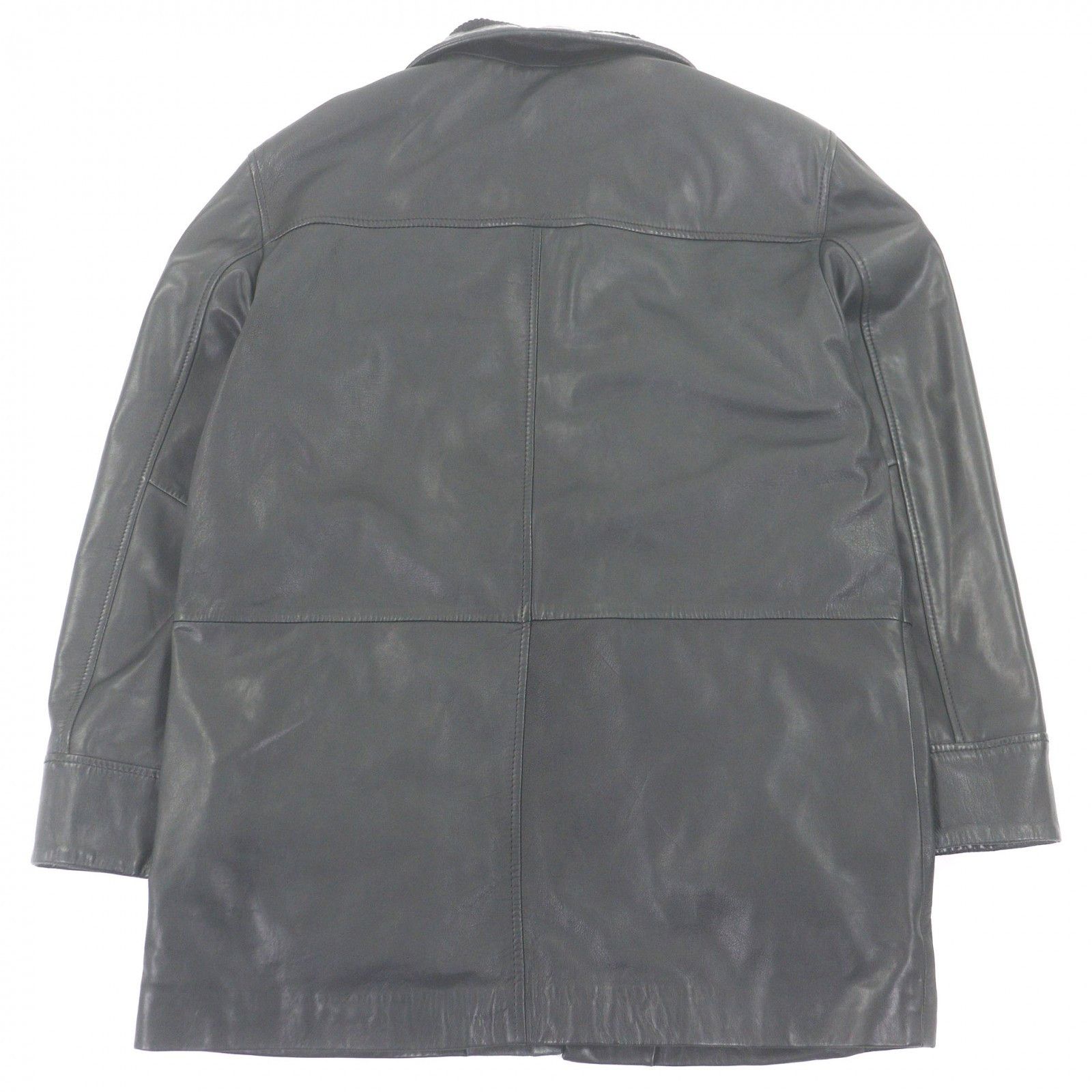 Other Other Dupont Lamb Leather Jacket Leather Outerwear DUTY FREE for USA Size ONE SIZE - 4 Thumbnail