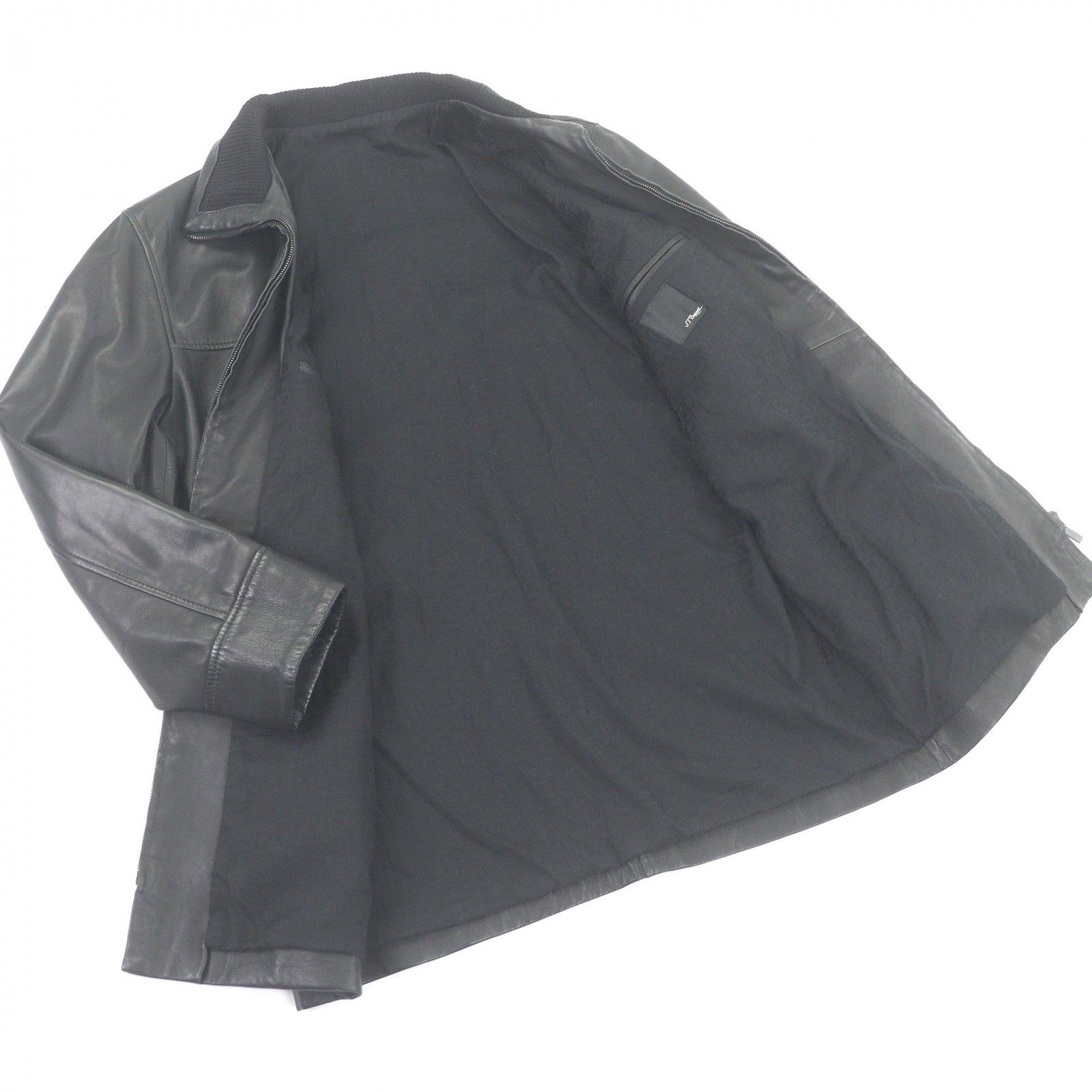 Other Other Dupont Lamb Leather Jacket Leather Outerwear DUTY FREE for USA Size ONE SIZE - 3 Thumbnail