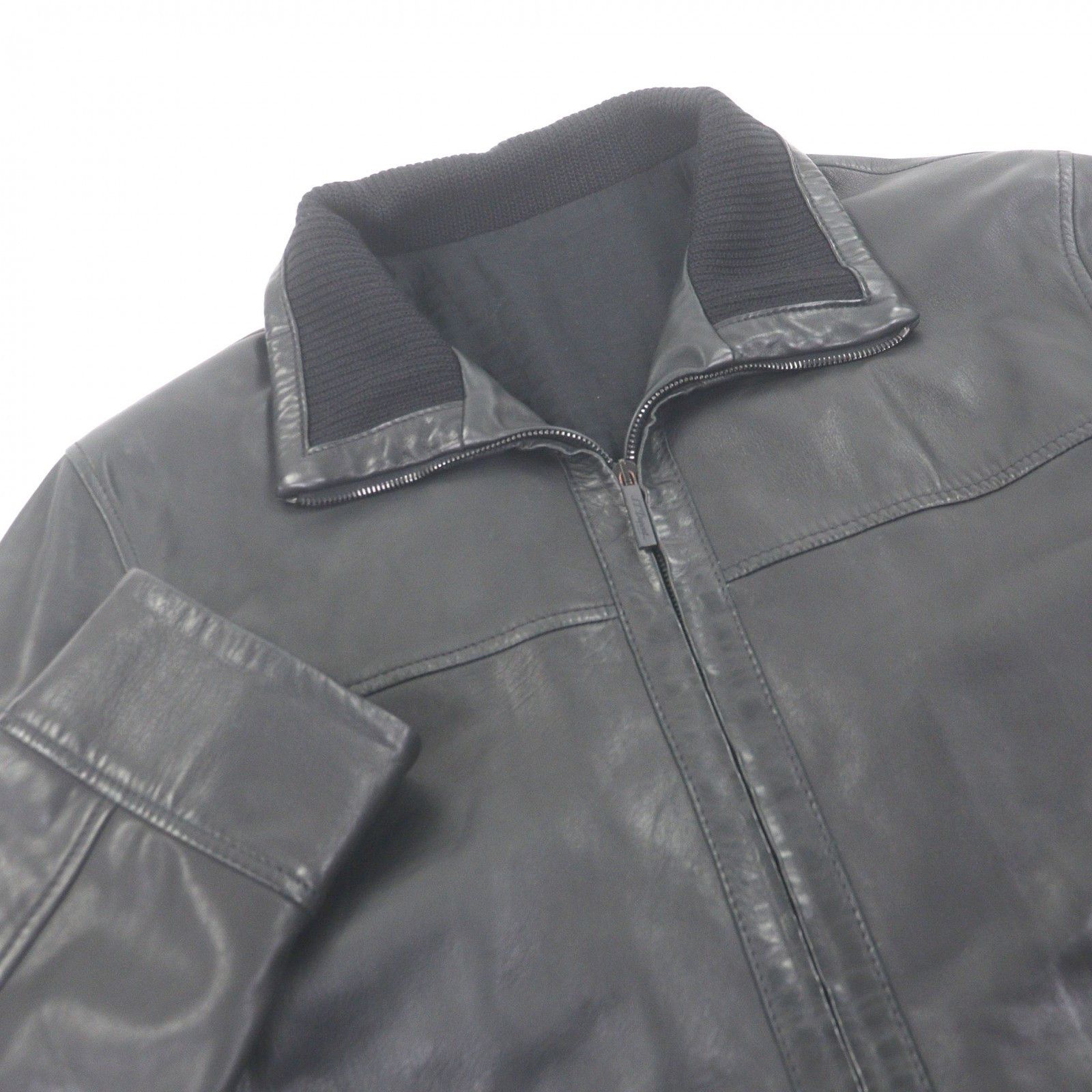 Other Other Dupont Lamb Leather Jacket Leather Outerwear DUTY FREE for USA Size ONE SIZE - 2 Thumbnail