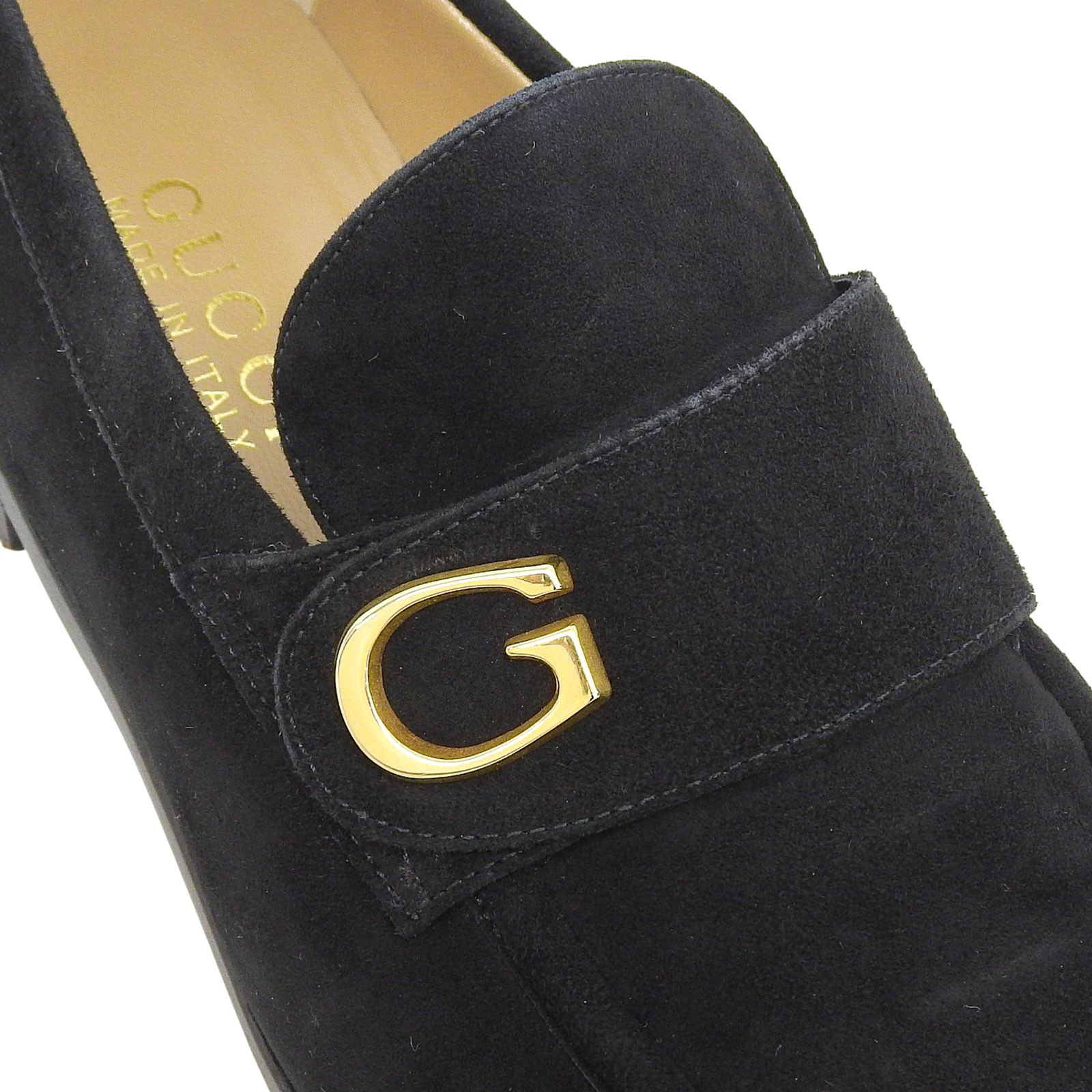 Gucci Gucci Gucci Suede Loafers Leather Shoes DUTY FREE for USA Size ONE SIZE - 5 Thumbnail