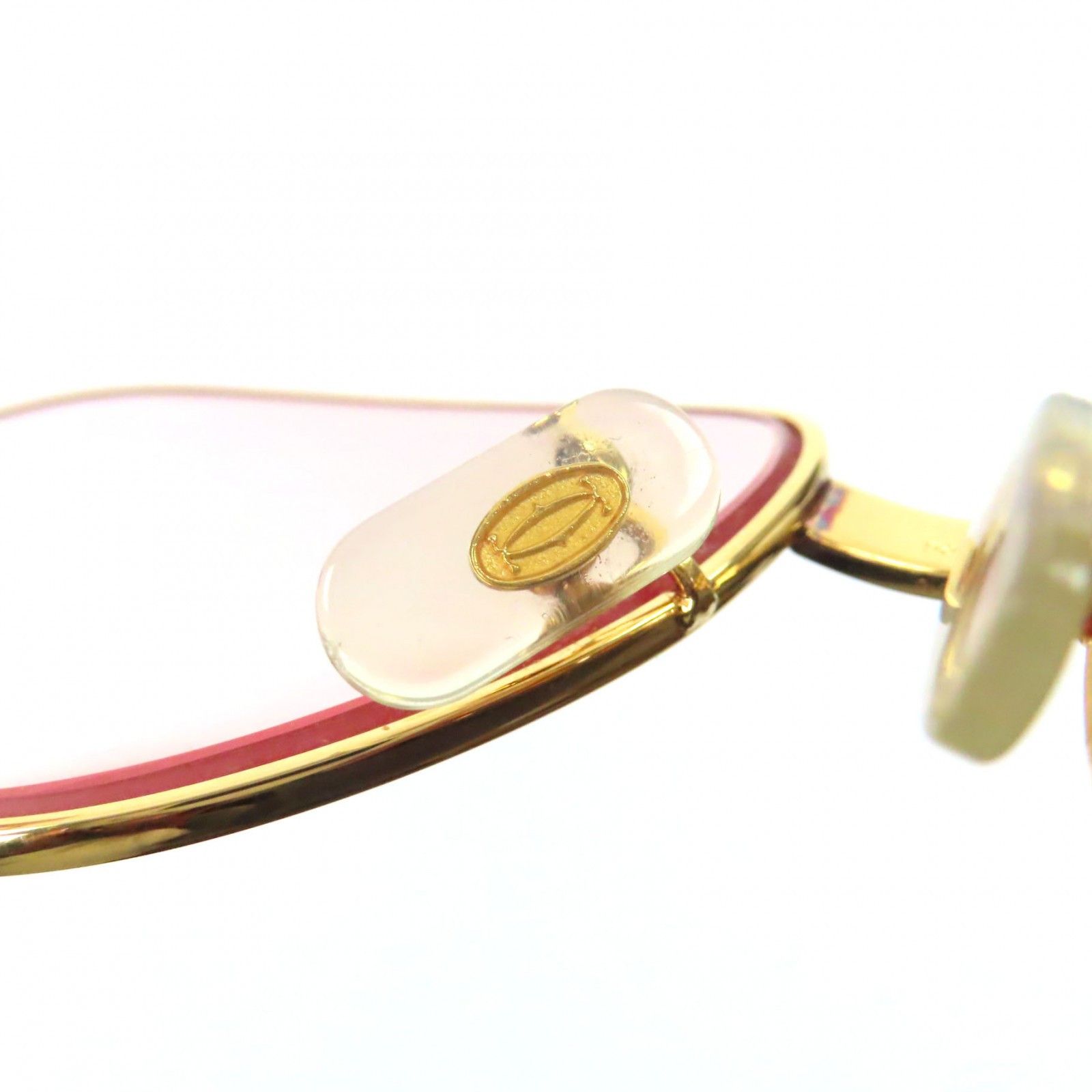 Cartier Cartier Cartier Trinity Logo Sunglasses Metal Sunglasses DUTY FREE for USA Size ONE SIZE - 8 Thumbnail