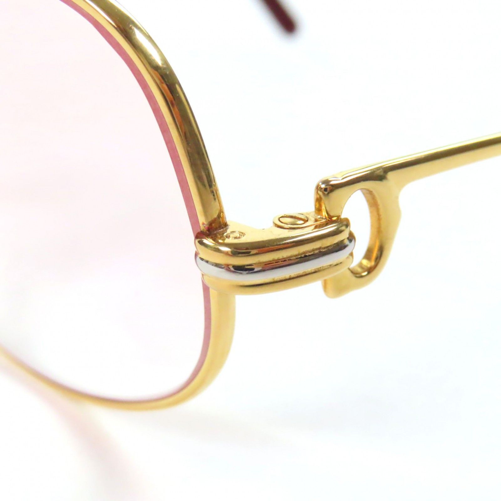 Cartier Cartier Cartier Trinity Logo Sunglasses Metal Sunglasses DUTY FREE for USA Size ONE SIZE - 6 Thumbnail