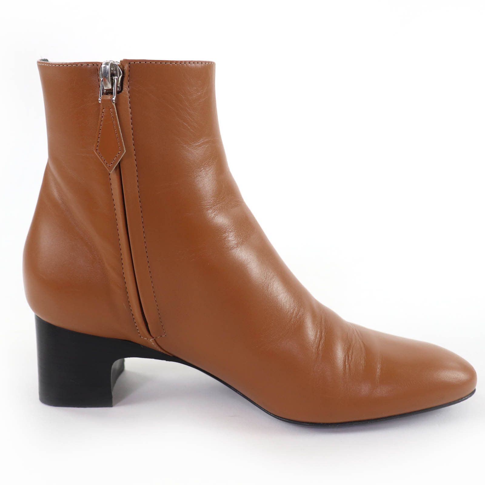 Hermes Hermes Hermès Demarche35.5 Leather Short Boots Leather Shoes DUTY FREE for USA Size ONE SIZE - 6 Thumbnail