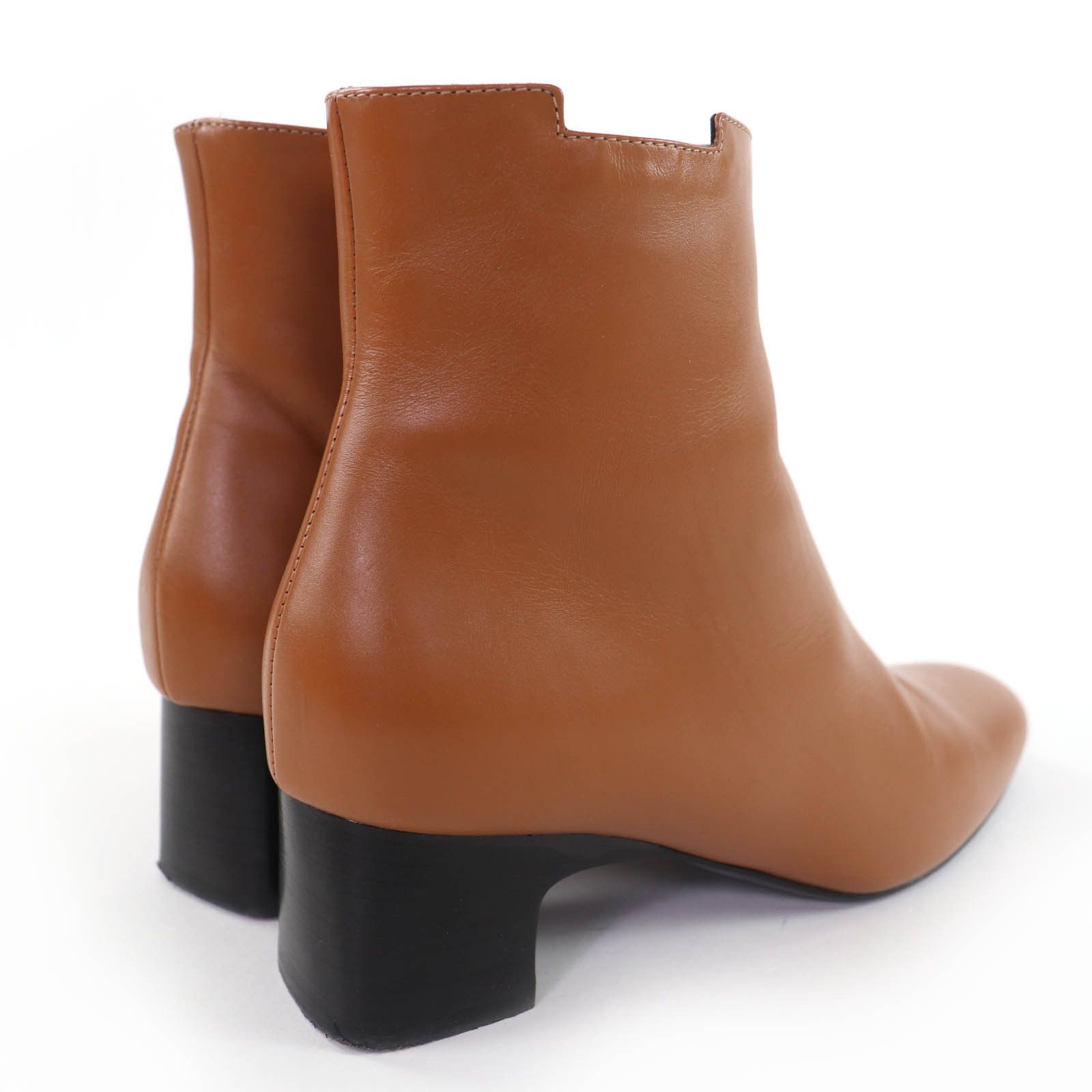 Hermes Hermes Hermès Demarche35.5 Leather Short Boots Leather Shoes DUTY FREE for USA Size ONE SIZE - 3 Thumbnail