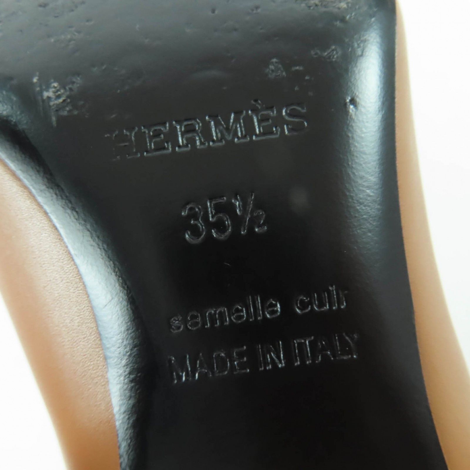 Hermes Hermes Hermès Demarche35.5 Leather Short Boots Leather Shoes DUTY FREE for USA Size ONE SIZE - 12 Thumbnail