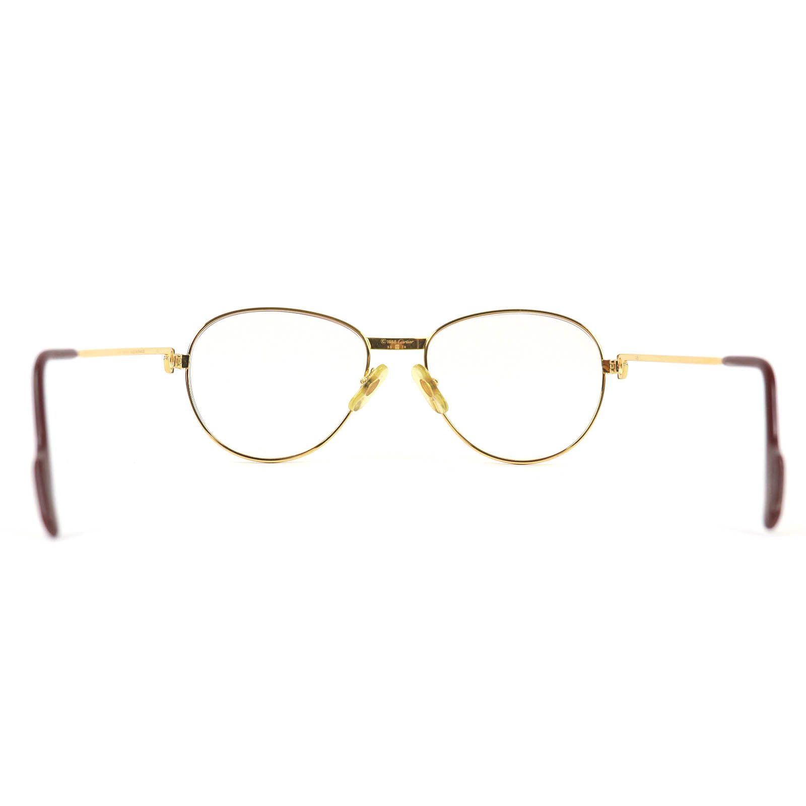 Cartier Cartier Cartier Trinity Glasses Metal Glasses DUTY FREE for USA Size ONE SIZE - 6 Thumbnail