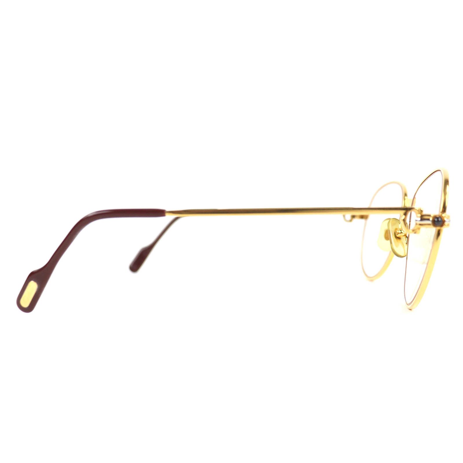 Cartier Cartier Cartier Trinity Glasses Metal Glasses DUTY FREE for USA Size ONE SIZE - 5 Thumbnail