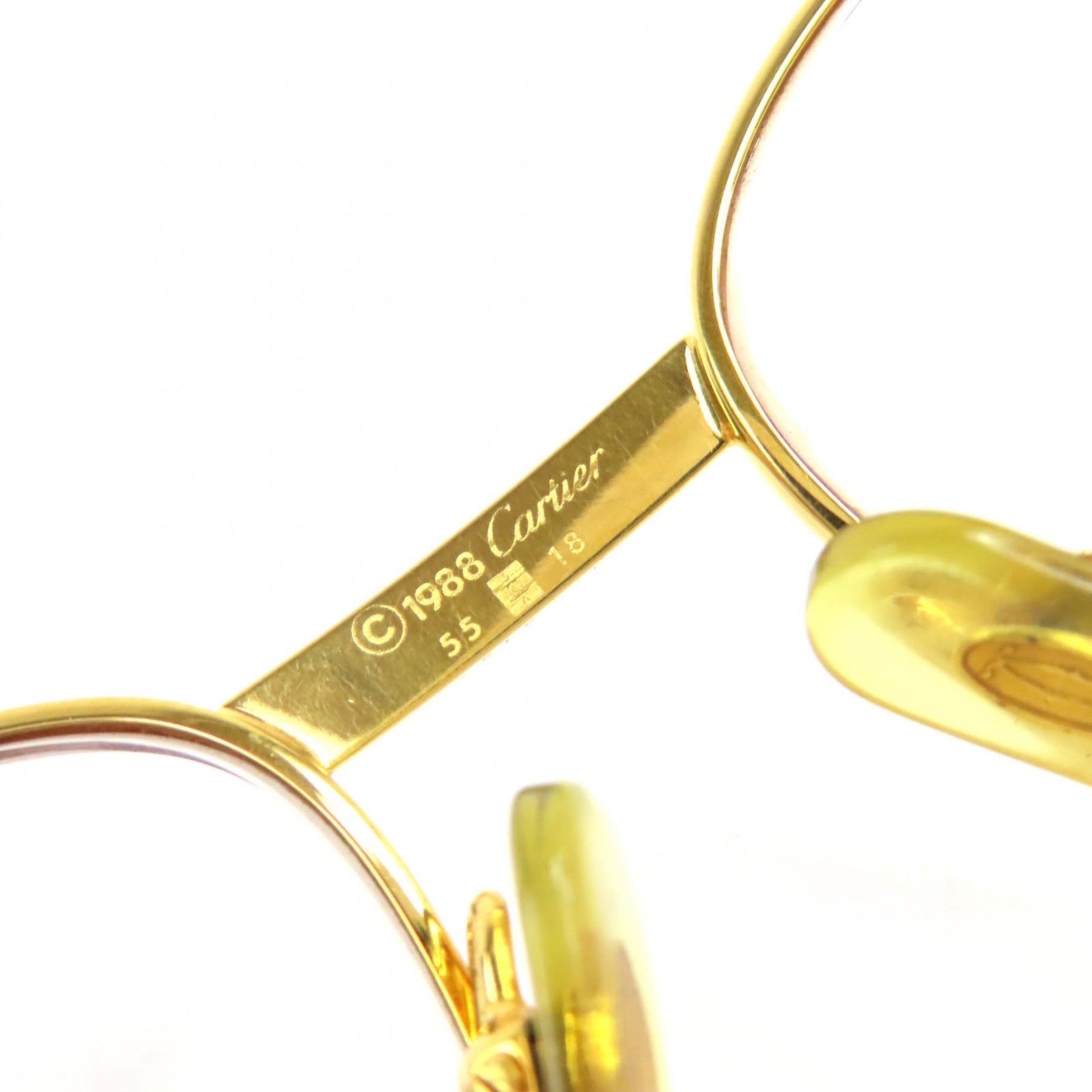 Cartier Cartier Cartier Trinity Glasses Metal Glasses DUTY FREE for USA Size ONE SIZE - 10 Thumbnail