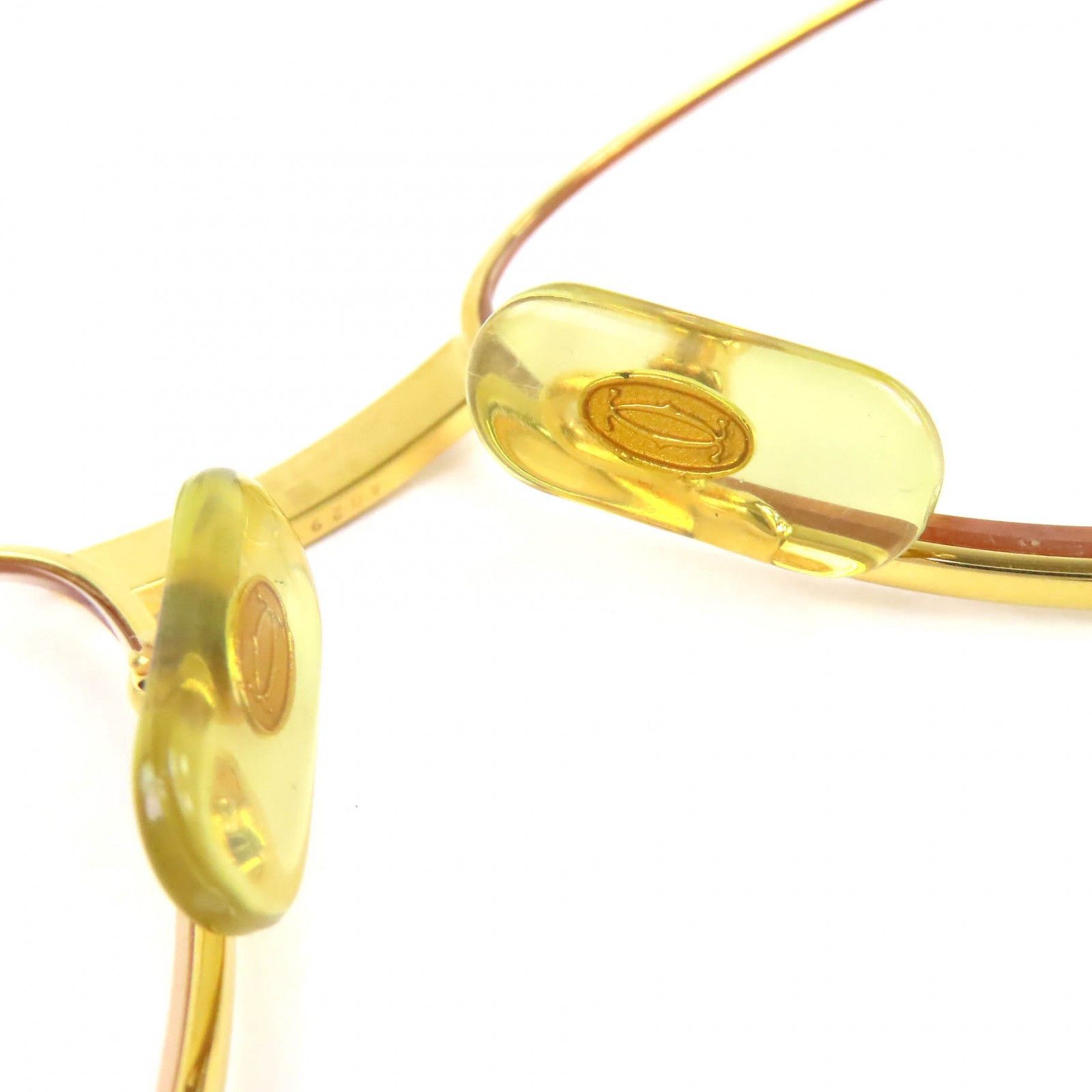 Cartier Cartier Cartier Trinity Glasses Metal Glasses DUTY FREE for USA Size ONE SIZE - 7 Thumbnail