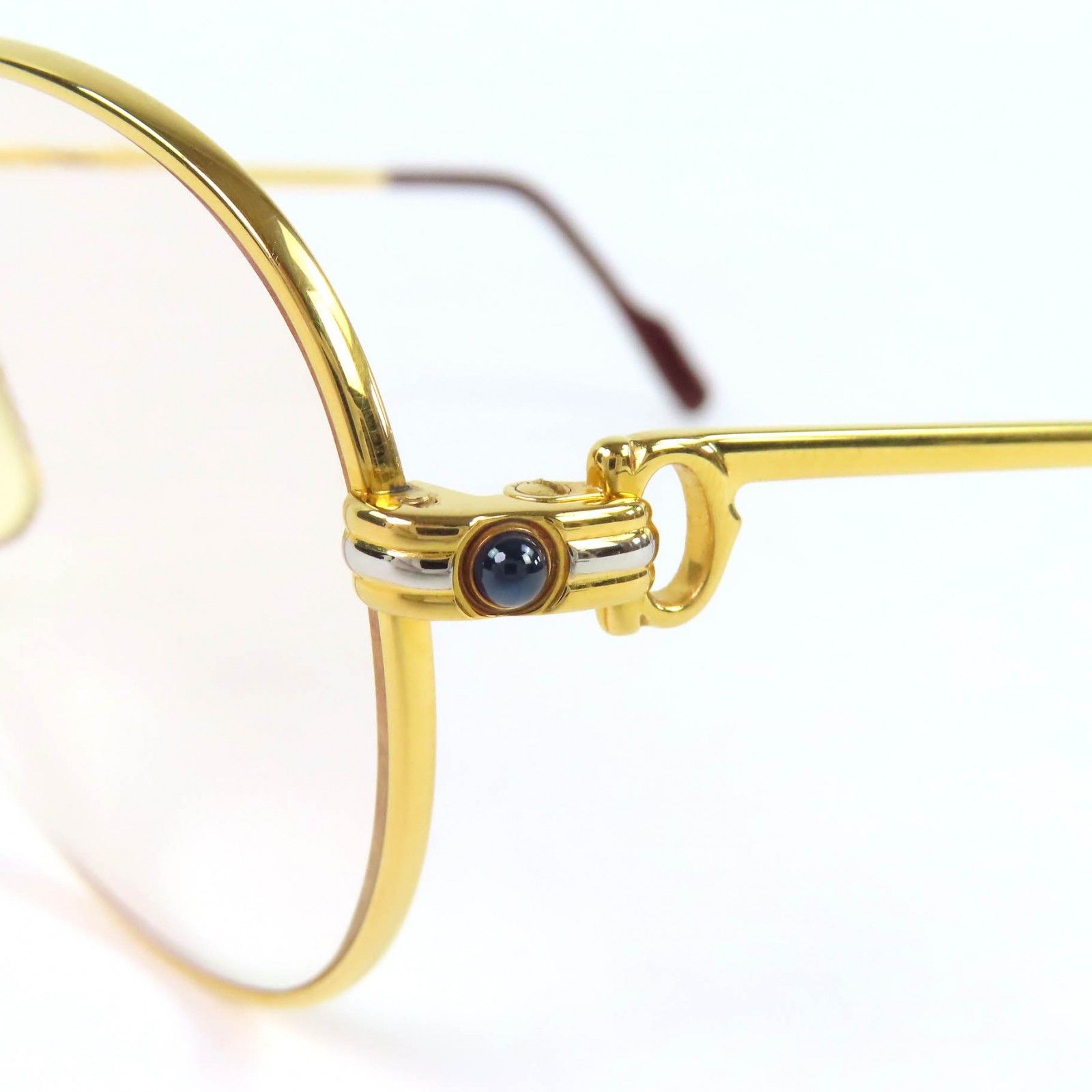 Cartier Cartier Cartier Trinity Glasses Metal Glasses DUTY FREE for USA Size ONE SIZE - 8 Thumbnail