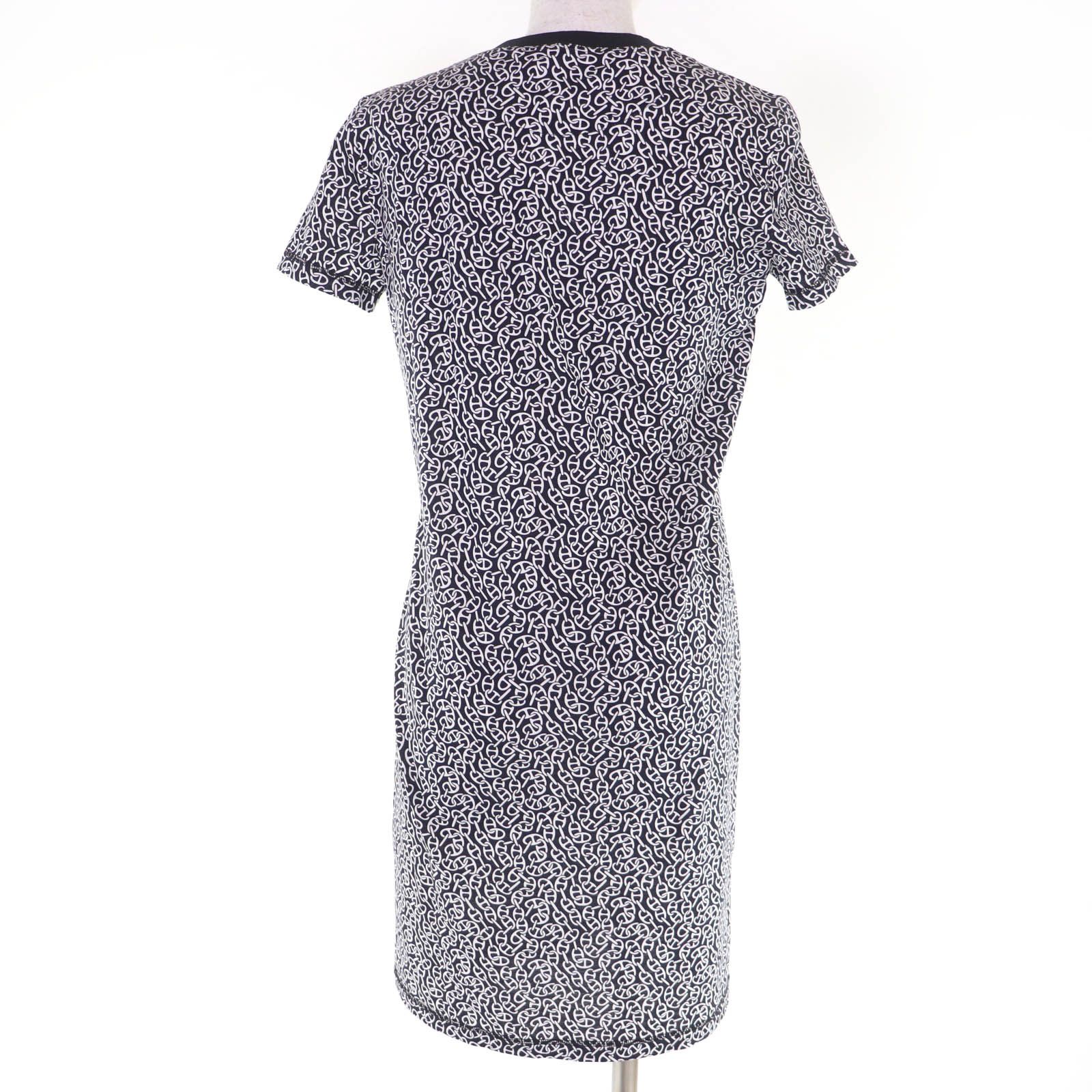 Hermes Hermes Hermès CHAINE D'ANCRE NAOUSSA Chaine d'Ancre36 Cotton Dress Textile Dresses DUTY FREE for USA Size ONE SIZE - 3 Thumbnail