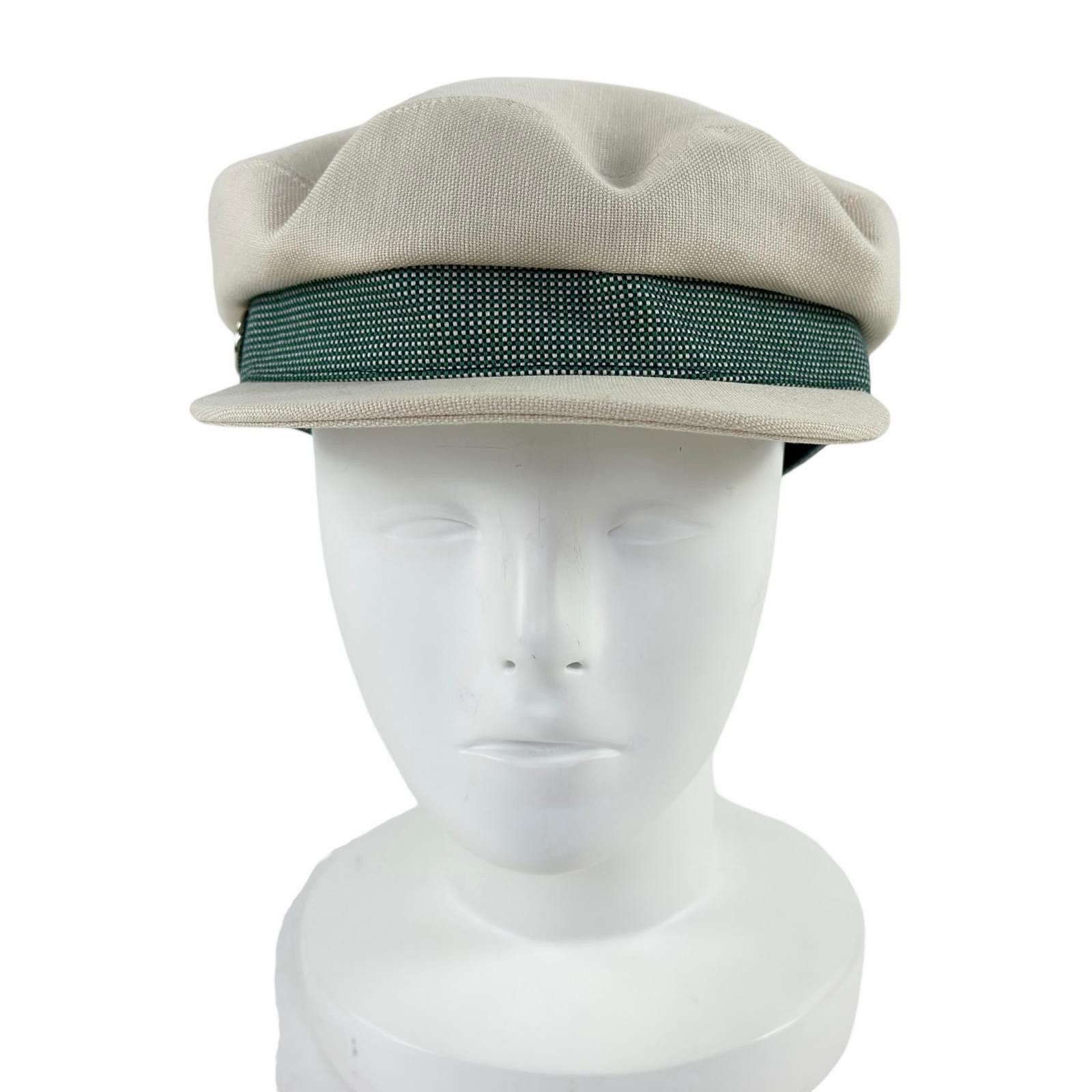 Hermes Hermes Hermès Casquette Kaval Pop Hemp Cap 59 Textile Hats DUTY FREE for USA Size ONE SIZE - 2 Thumbnail