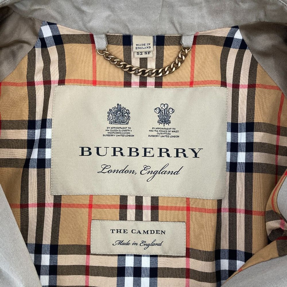 Burberry Burberry Burberry THE CAMDEN Wool Blend Coat Textile Outerwear DUTY FREE for USA Size ONE SIZE - 5 Thumbnail