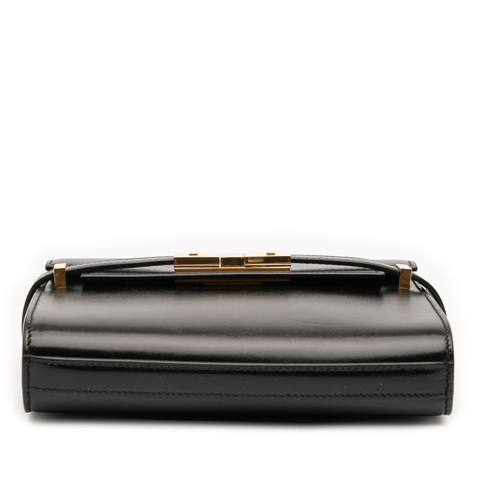 Saint Laurent Paris Mini Box Calfskin Manhattan Shoulder Bag Size ONE SIZE - 3 Thumbnail