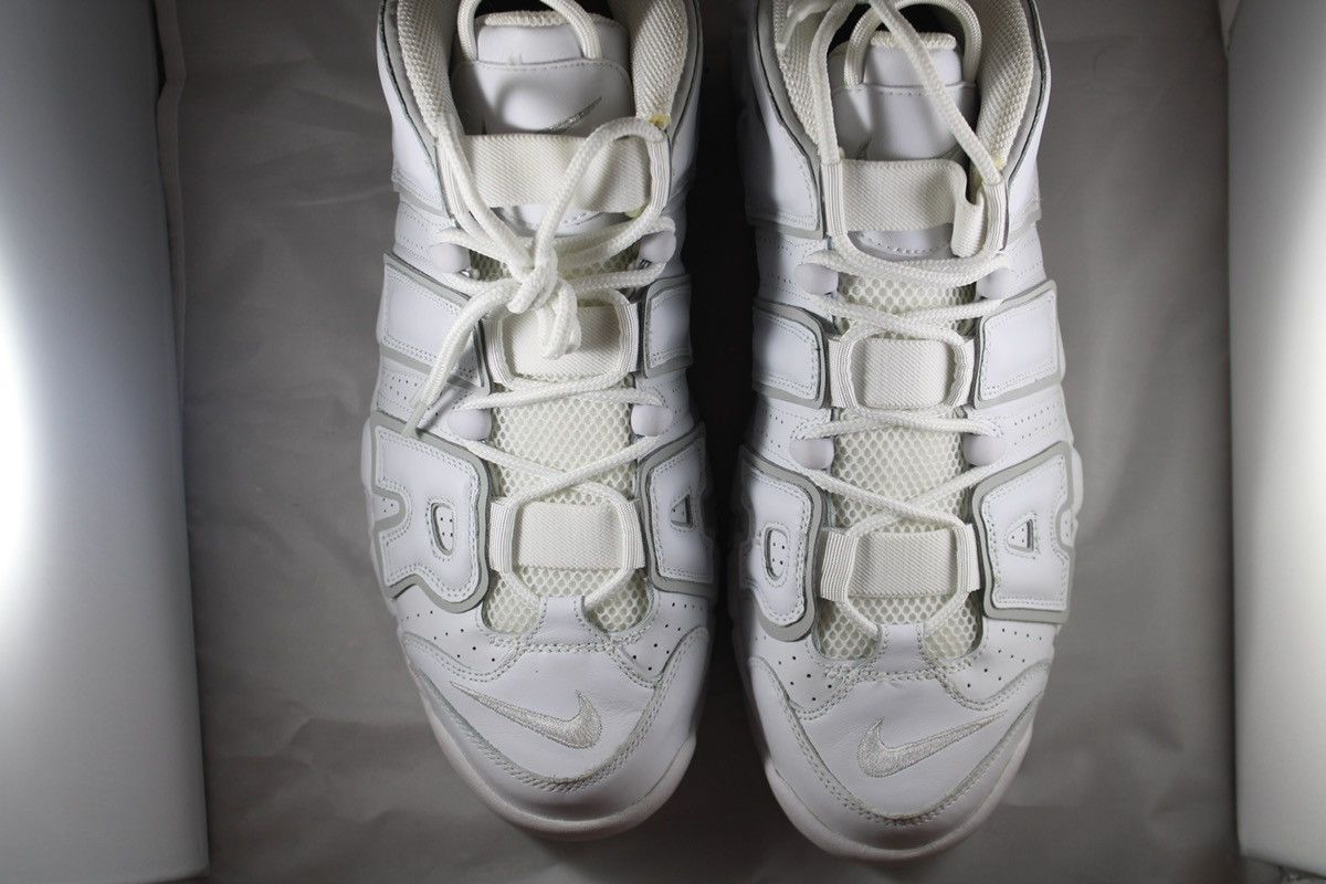 2002 Vintage Nike Air Uptempo All White
