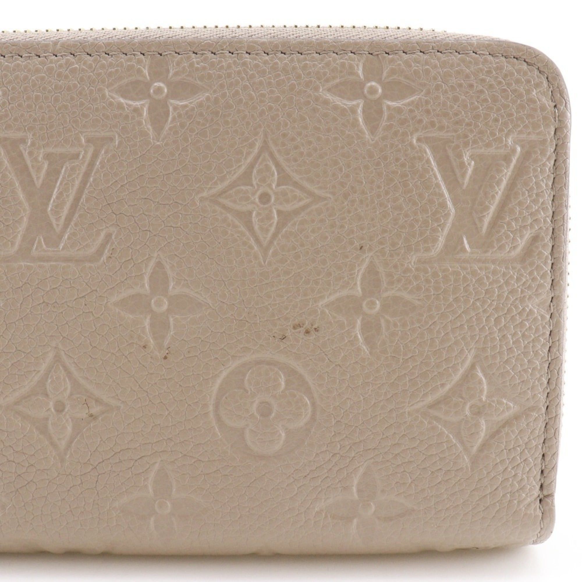 Louis Vuitton Louis Vuitton Zippy Wallet M69034 Monogram Empreinte Tourterelle Gray Unisex Size ONE SIZE - 12 Thumbnail