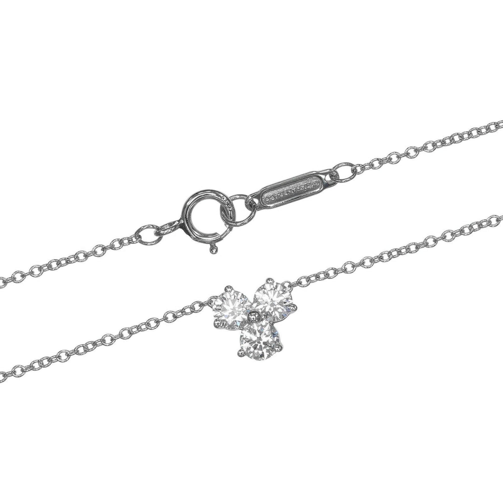 Tiffany & Co. Tiffany & Co. Aria necklace in platinum (Pt950) with diamonds, approximately 2.68g. Size ONE SIZE - 5 Thumbnail