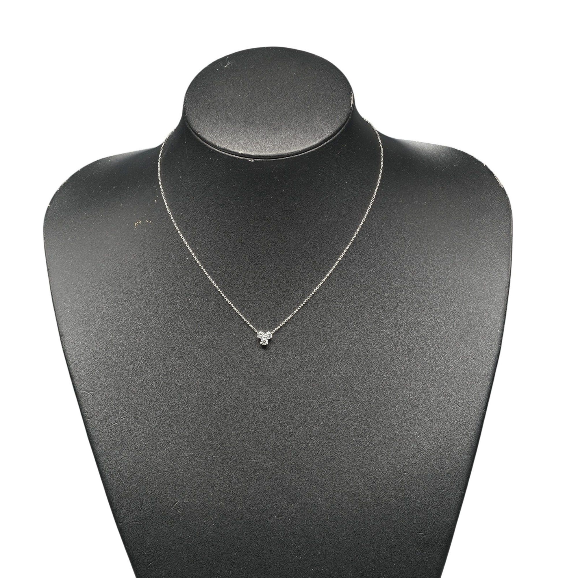 Tiffany & Co. Tiffany & Co. Aria necklace in platinum (Pt950) with diamonds, approximately 2.68g. Size ONE SIZE - 2 Thumbnail
