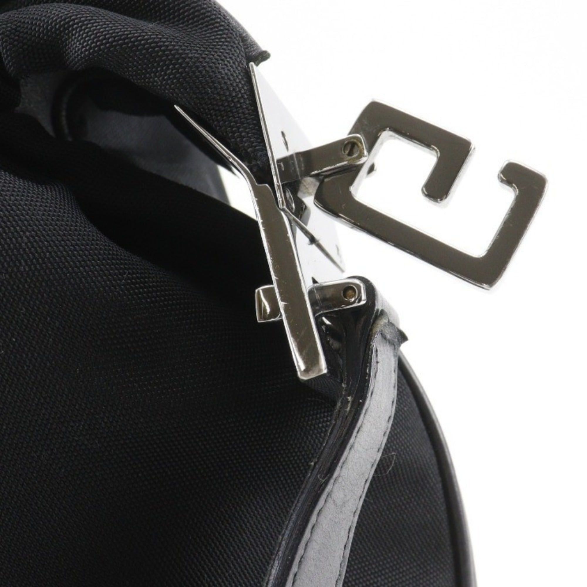 Gucci Gucci Shoulder Bag 001.3341.3444 Nylon Canvas Black A5 Women's Size ONE SIZE - 9 Thumbnail