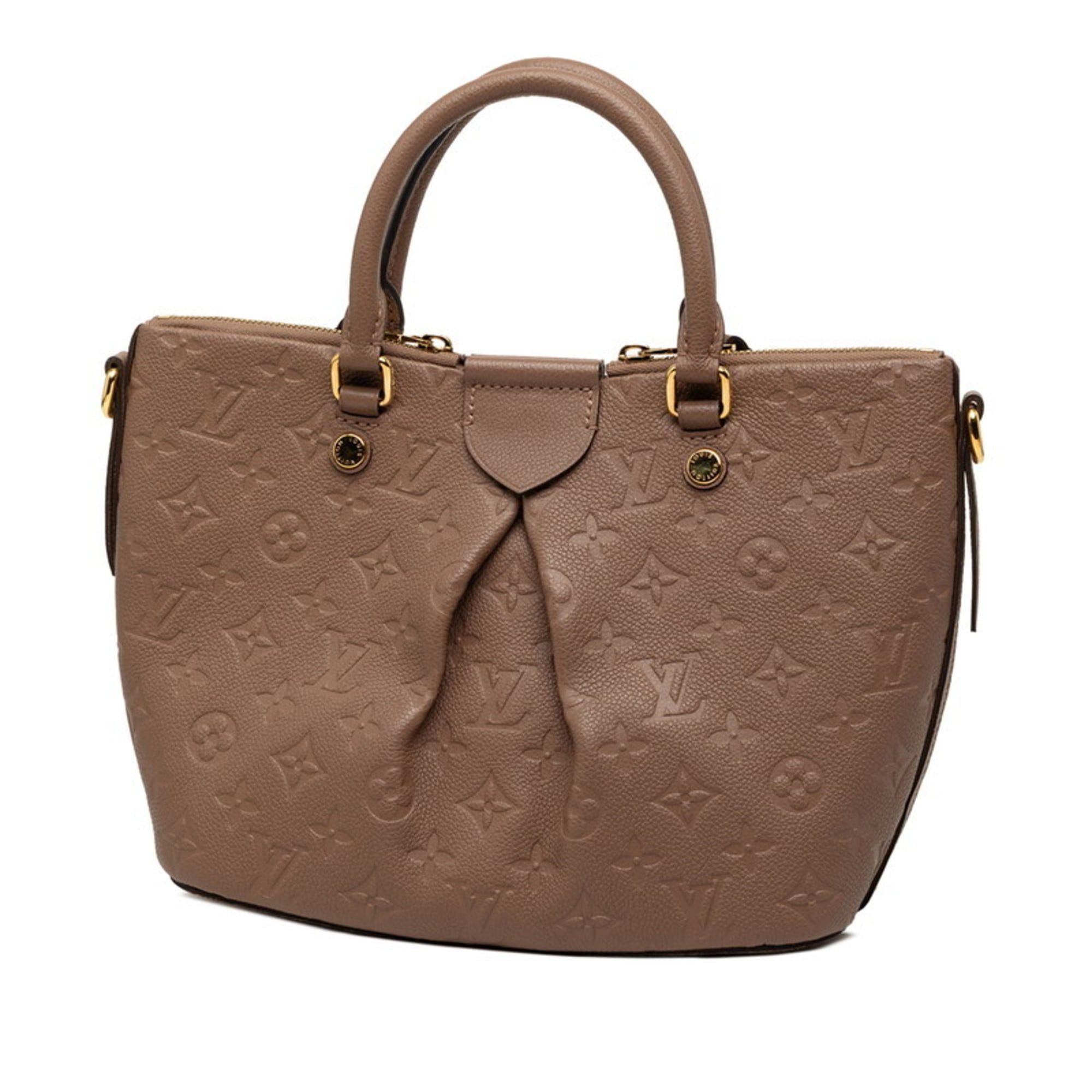 Louis Vuitton Louis Vuitton Monogram Empreinte Mazarine PM Handbag/Shoulder Bag, 2-Way, M50709, Taupe Leather, Women's, LOUIS VUITTON Size ONE SIZE - 2 Thumbnail
