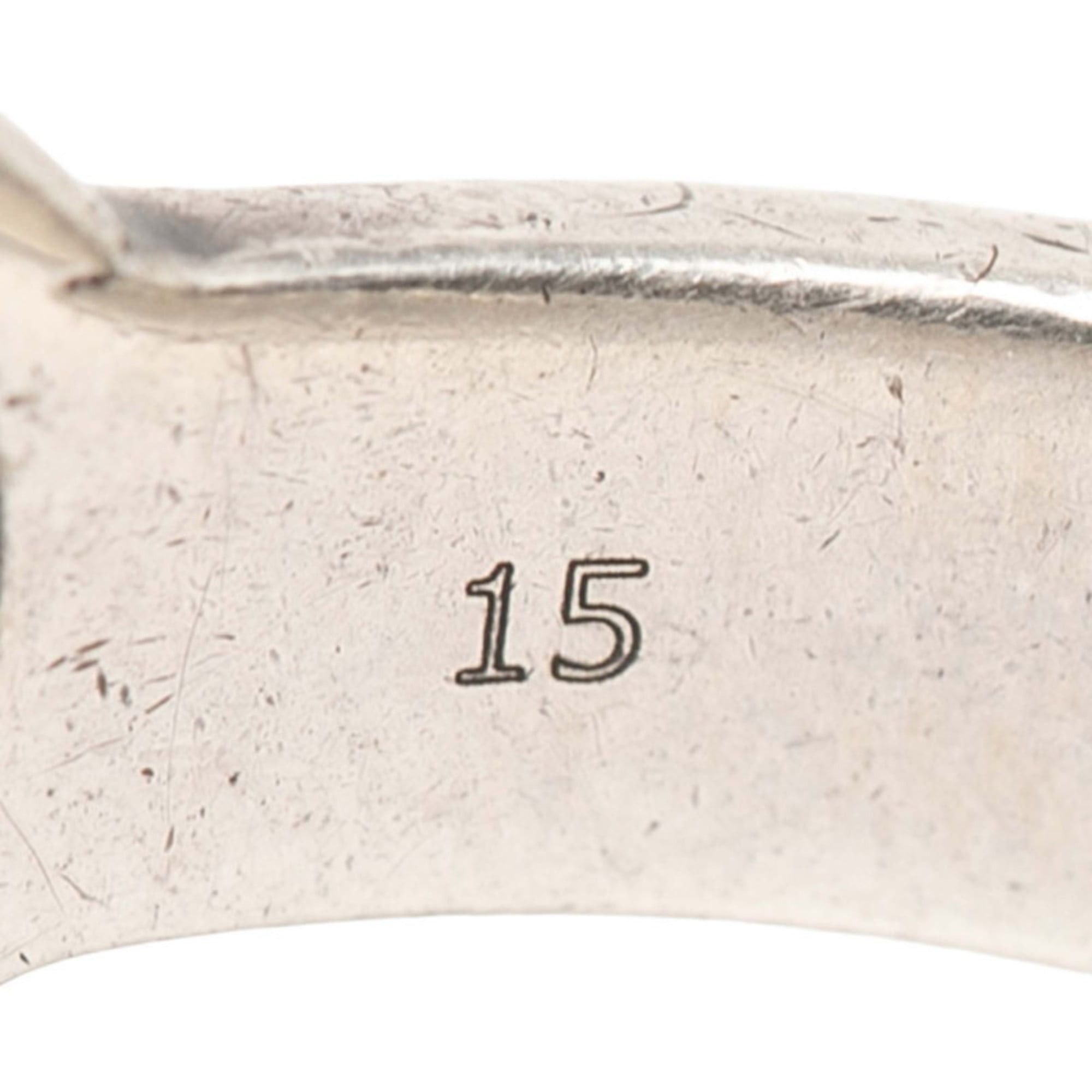 Gucci Gucci Interlocking G Ring #15 SV925 Silver Women's GUCCI Size ONE SIZE - 7 Thumbnail
